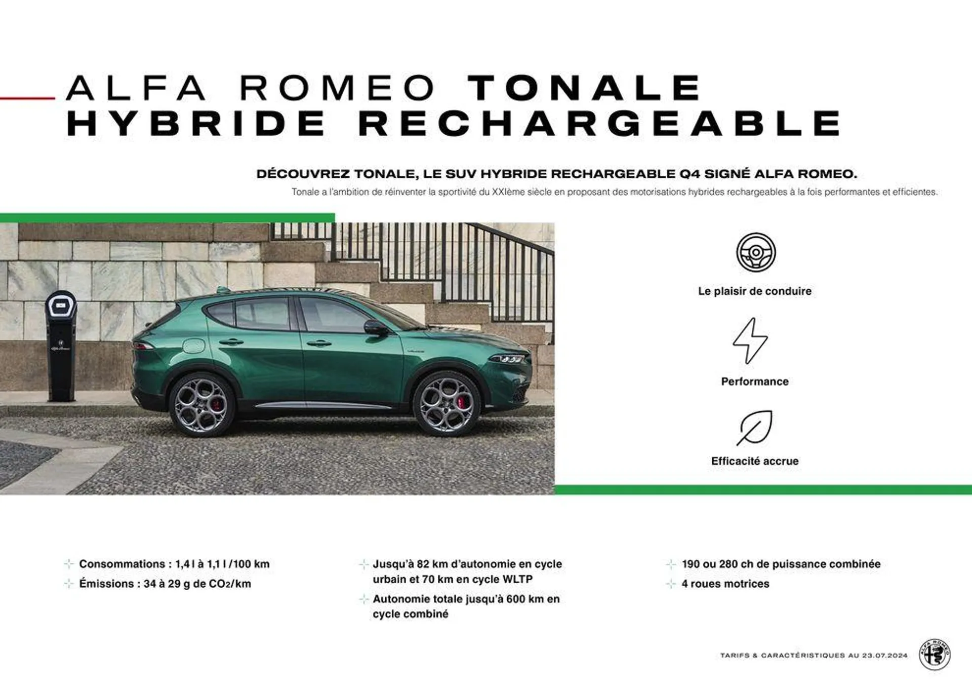 Alfa Romeo TONALE du 7 août au 7 août 2025 - Catalogue page 3