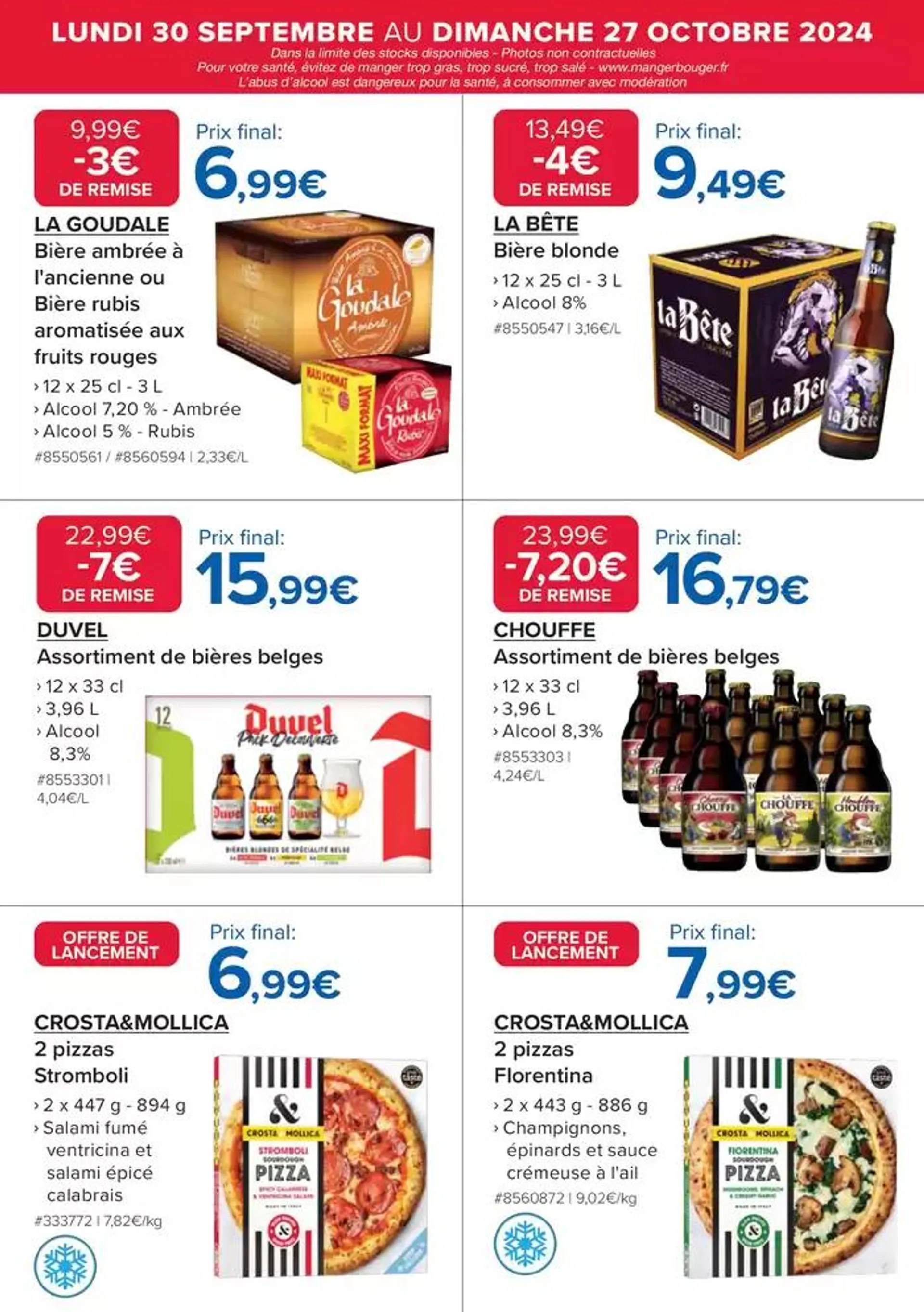 NOS OFFRES DU MOMENT du 1 octobre au 27 octobre 2024 - Catalogue page 18