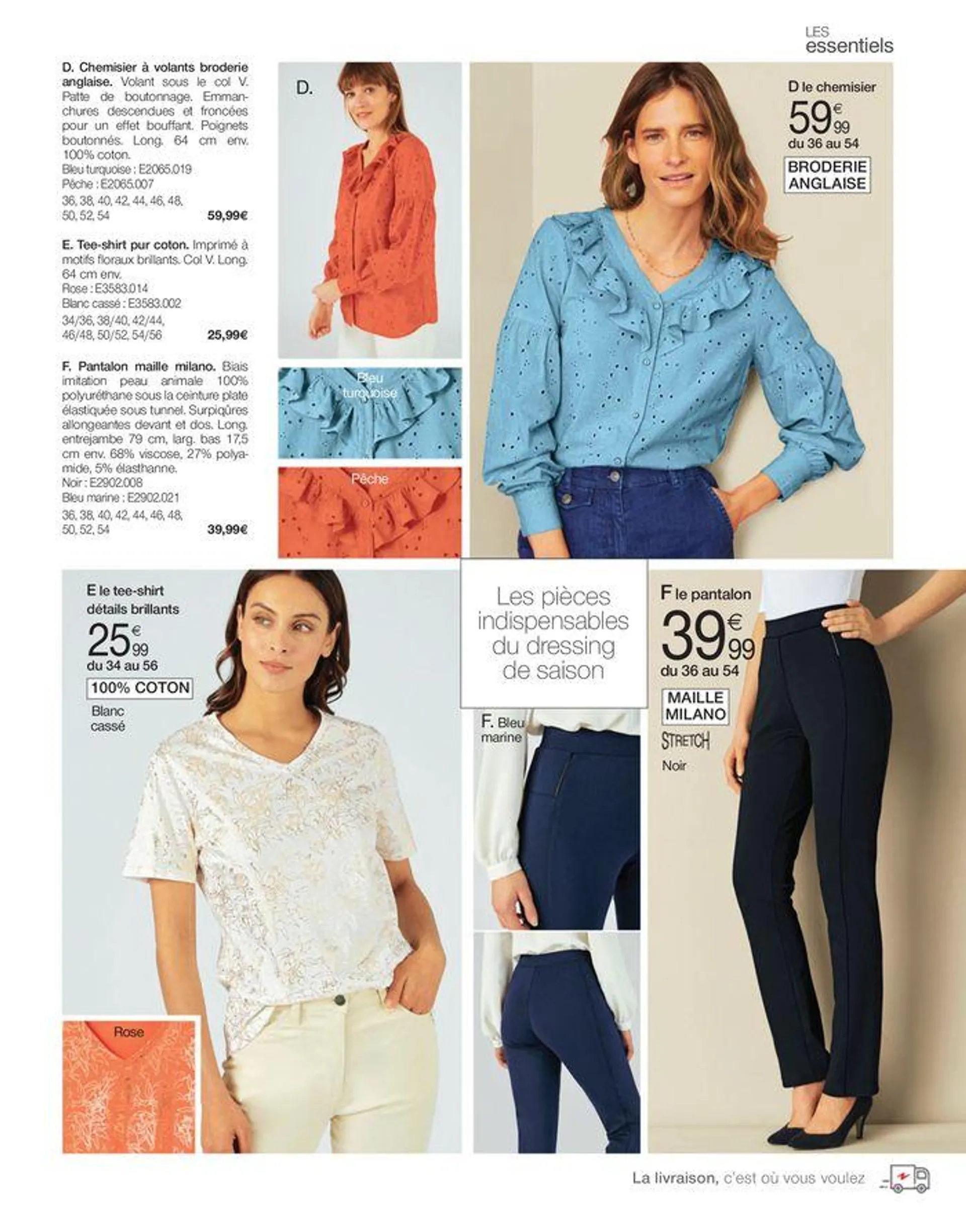 Le confort me donne du style du 10 mai au 31 octobre 2024 - Catalogue page 103