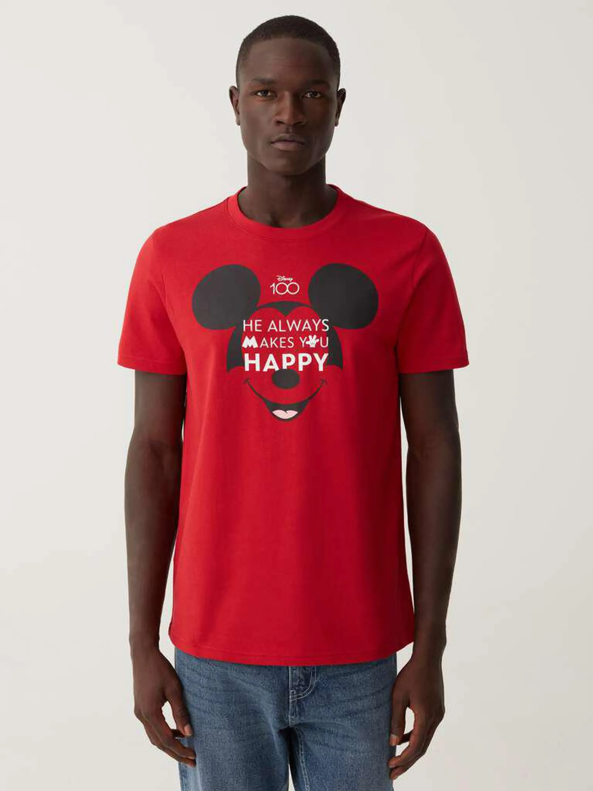 Camiseta con estampado de Mickey