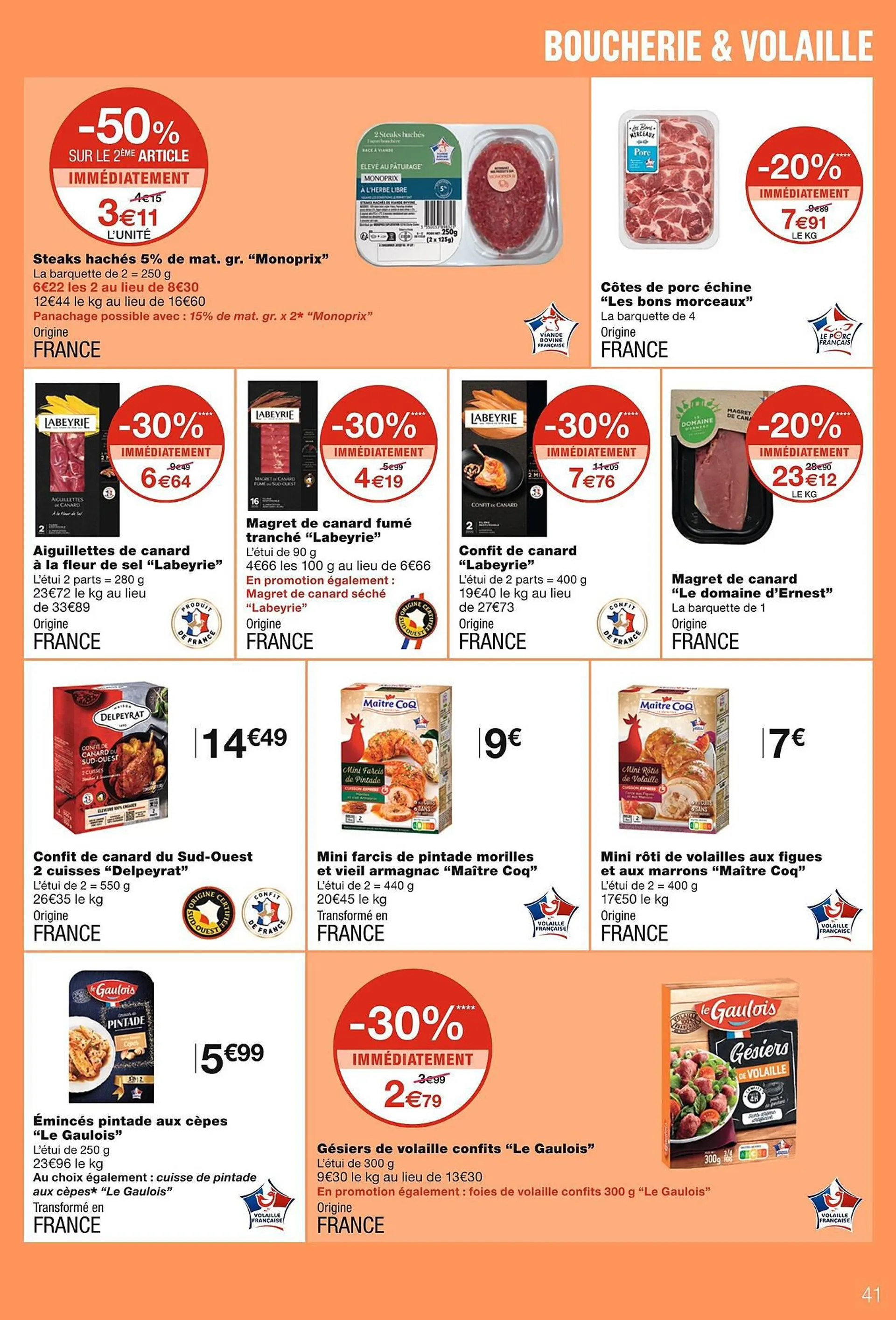 Catalogue Monoprix du 4 décembre au 31 décembre 2023 - Catalogue page 41