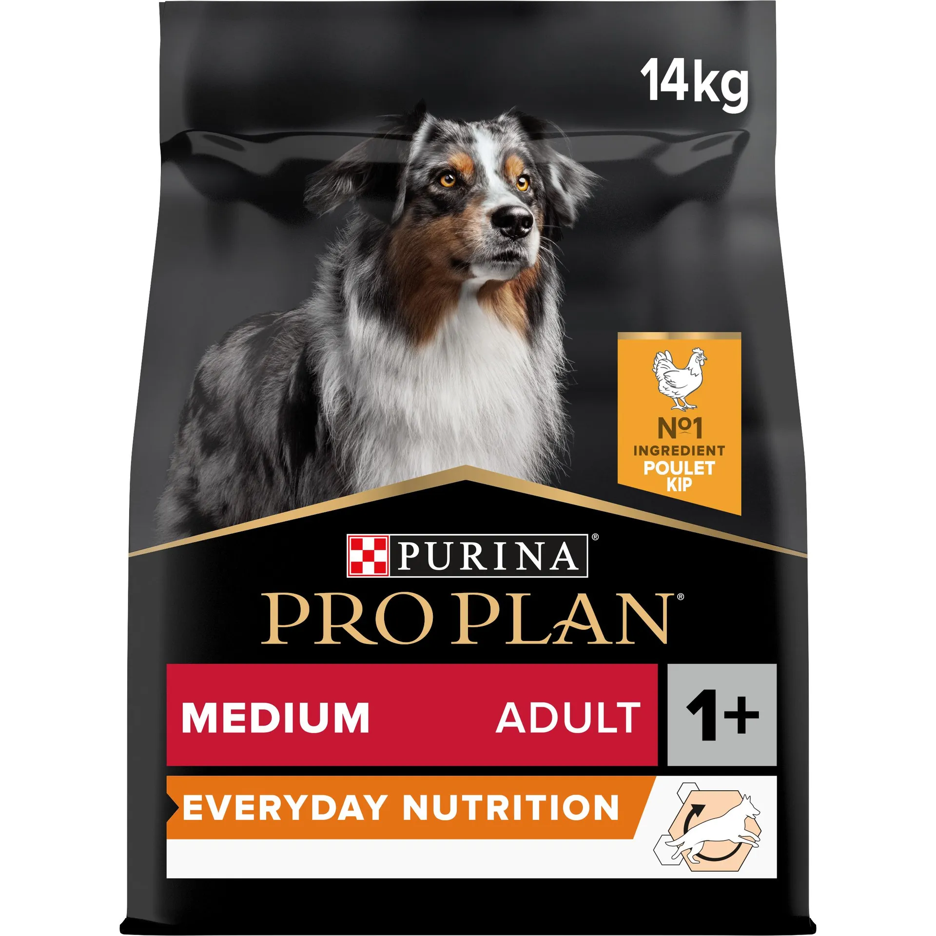 Hondenvoer everyday nutrition (adult / middelgroot) kip 14kg