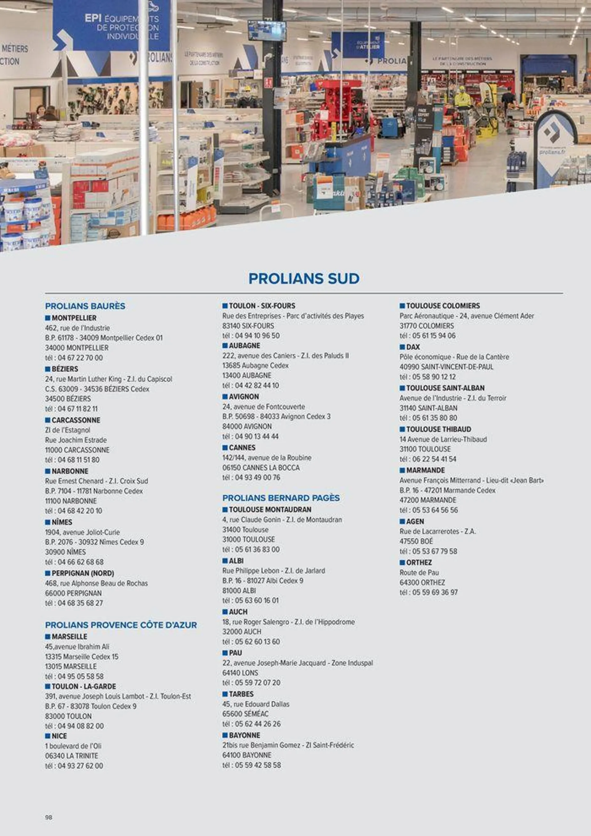 PLASTIQUES INDUSTRIELS du 13 mars au 31 décembre 2024 - Catalogue page 98