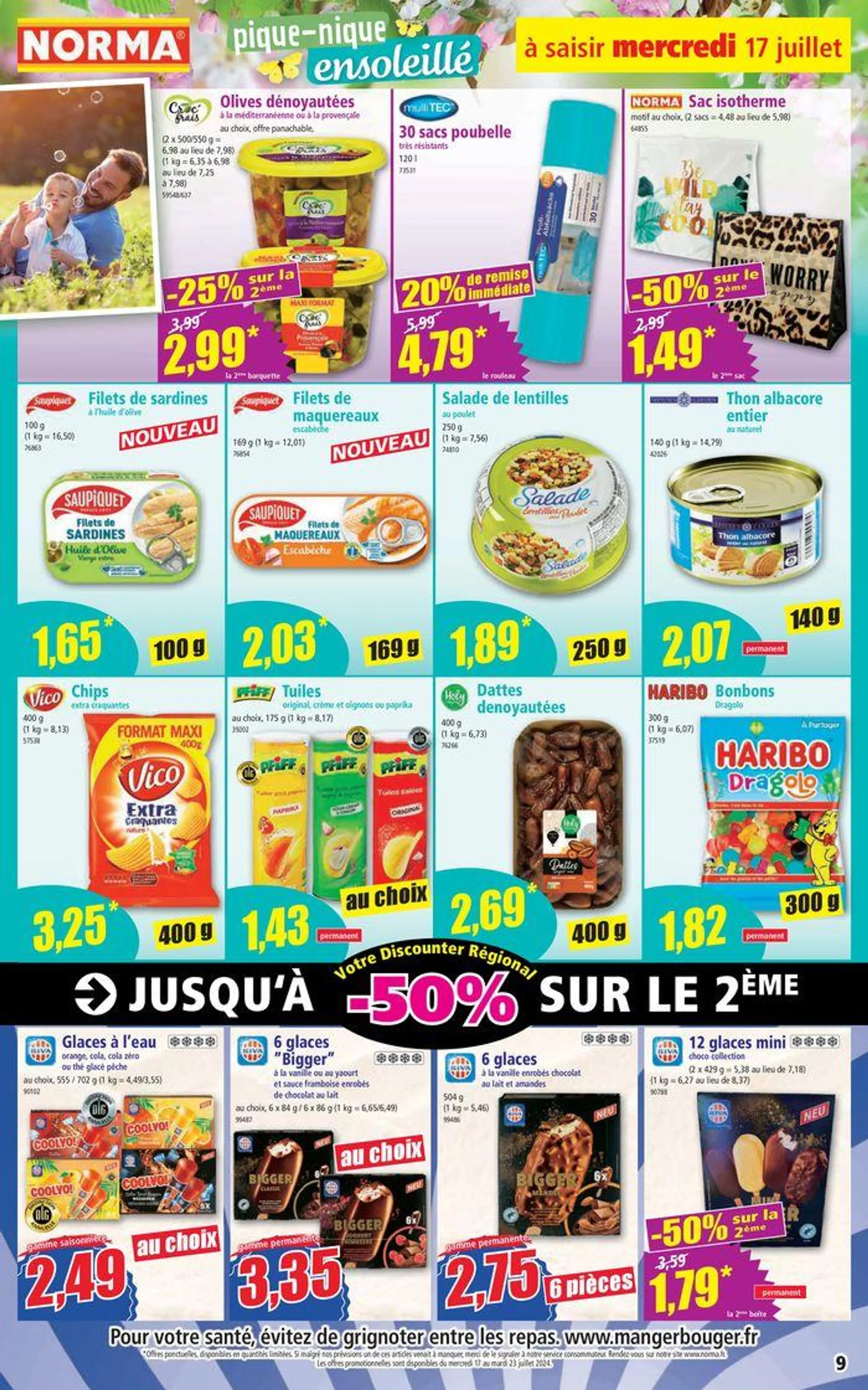 JUSQU‘À -50% SUR LE 2ÈME - 9