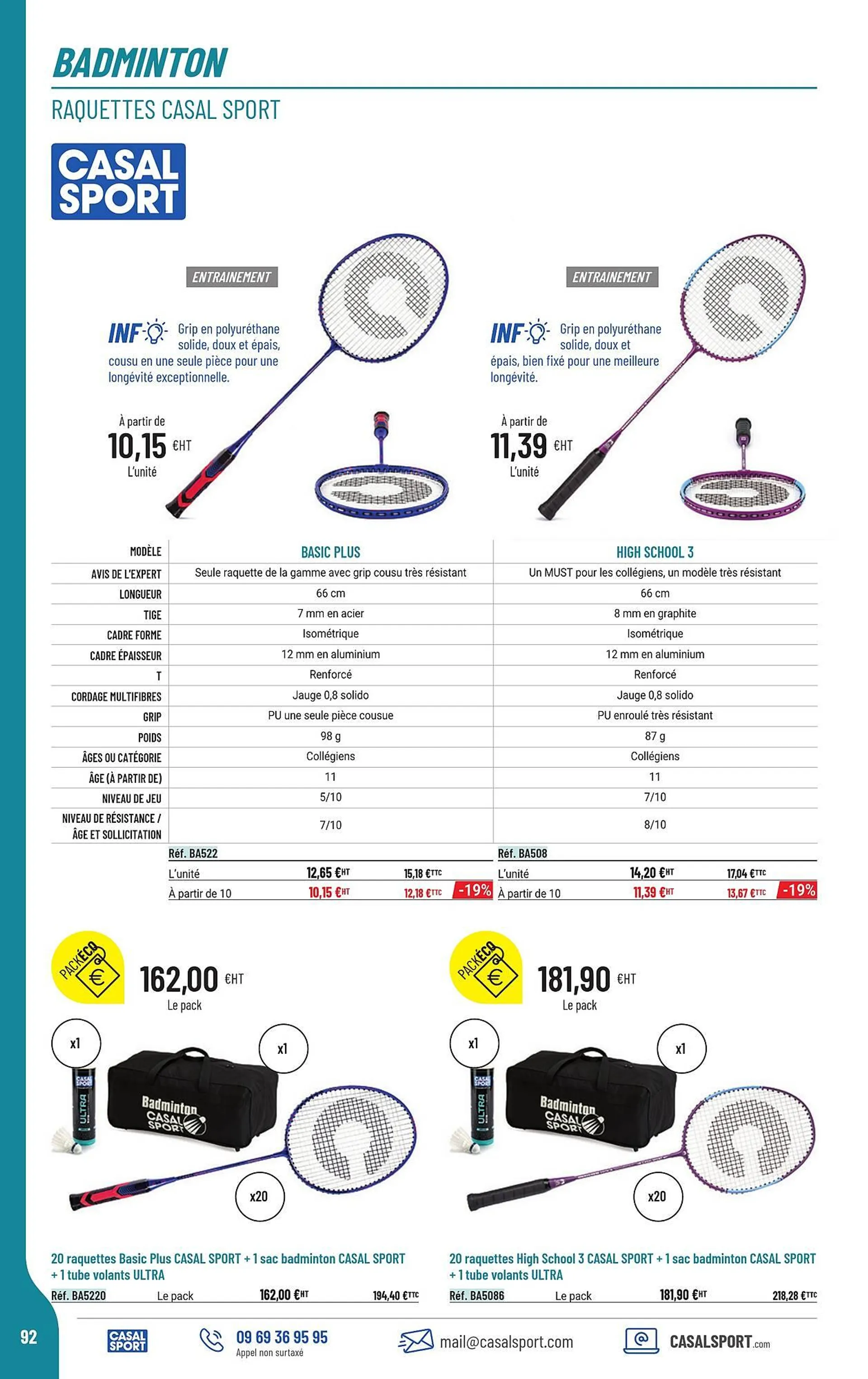 Catalogue Casal Sport du 1 février au 28 décembre 2024 - Catalogue page 53