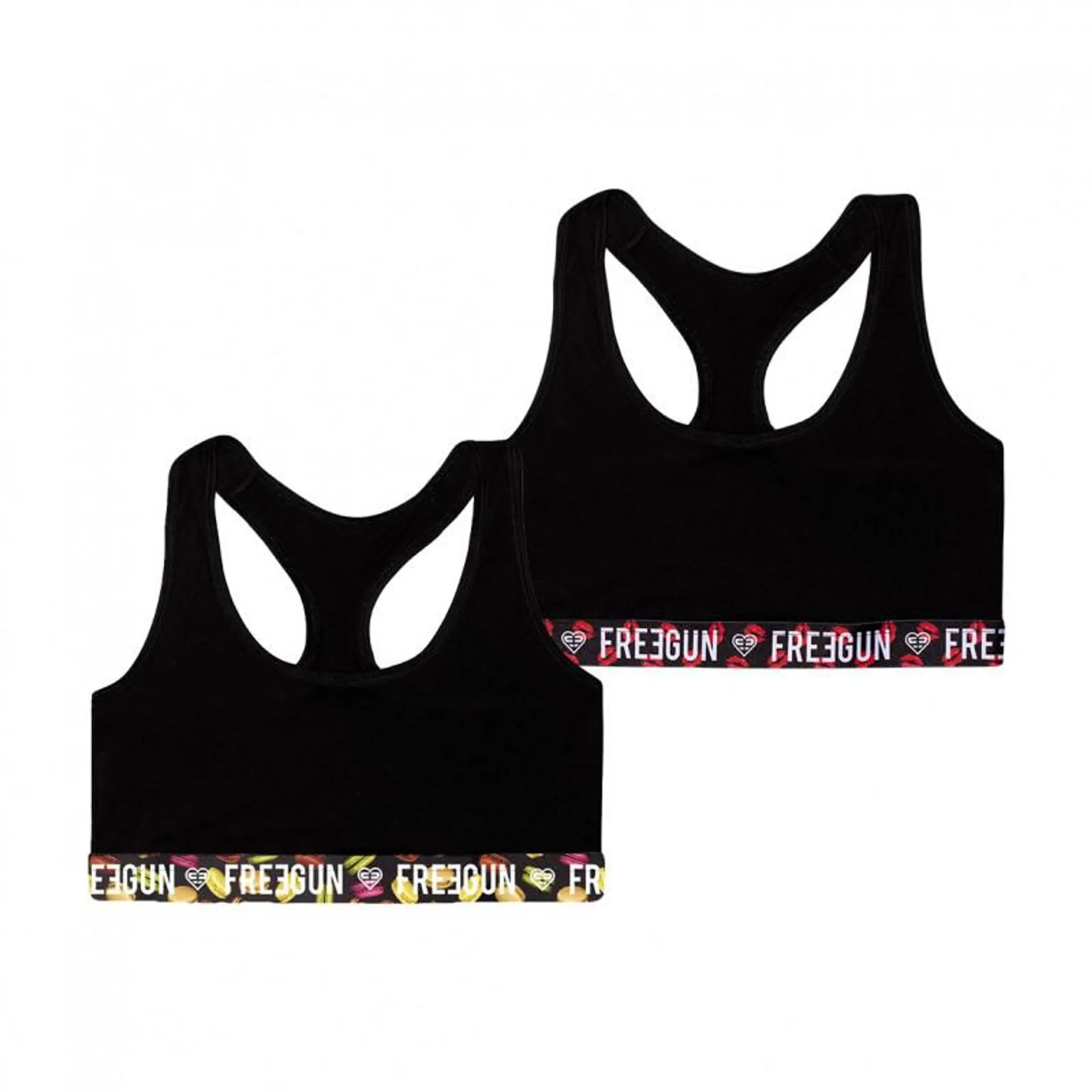 Lot de 2 Brassières Freegun fille Best Of Anniversary Fun