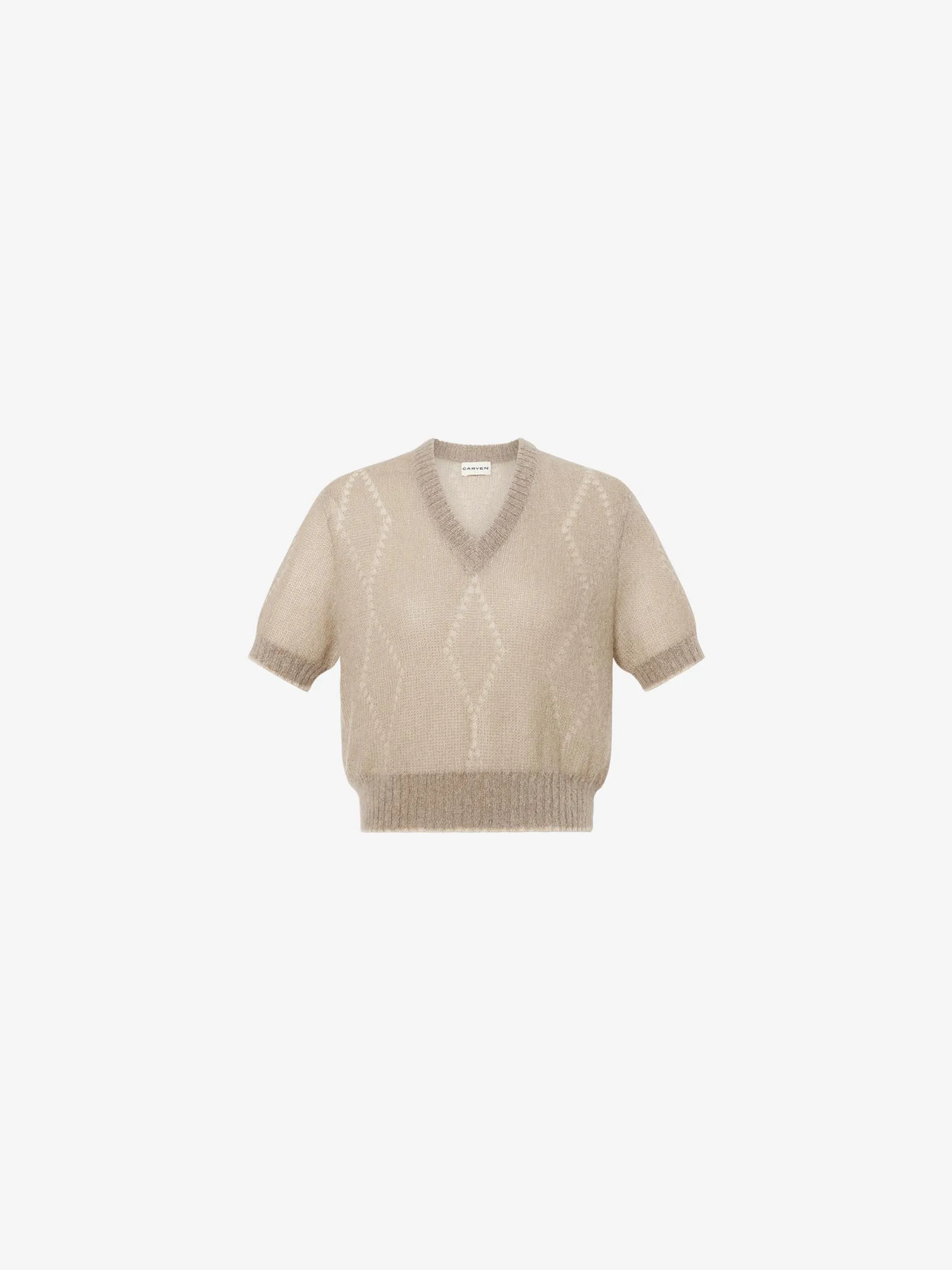 EUDELINE PULLOVER IN BLENDED MOHAIR