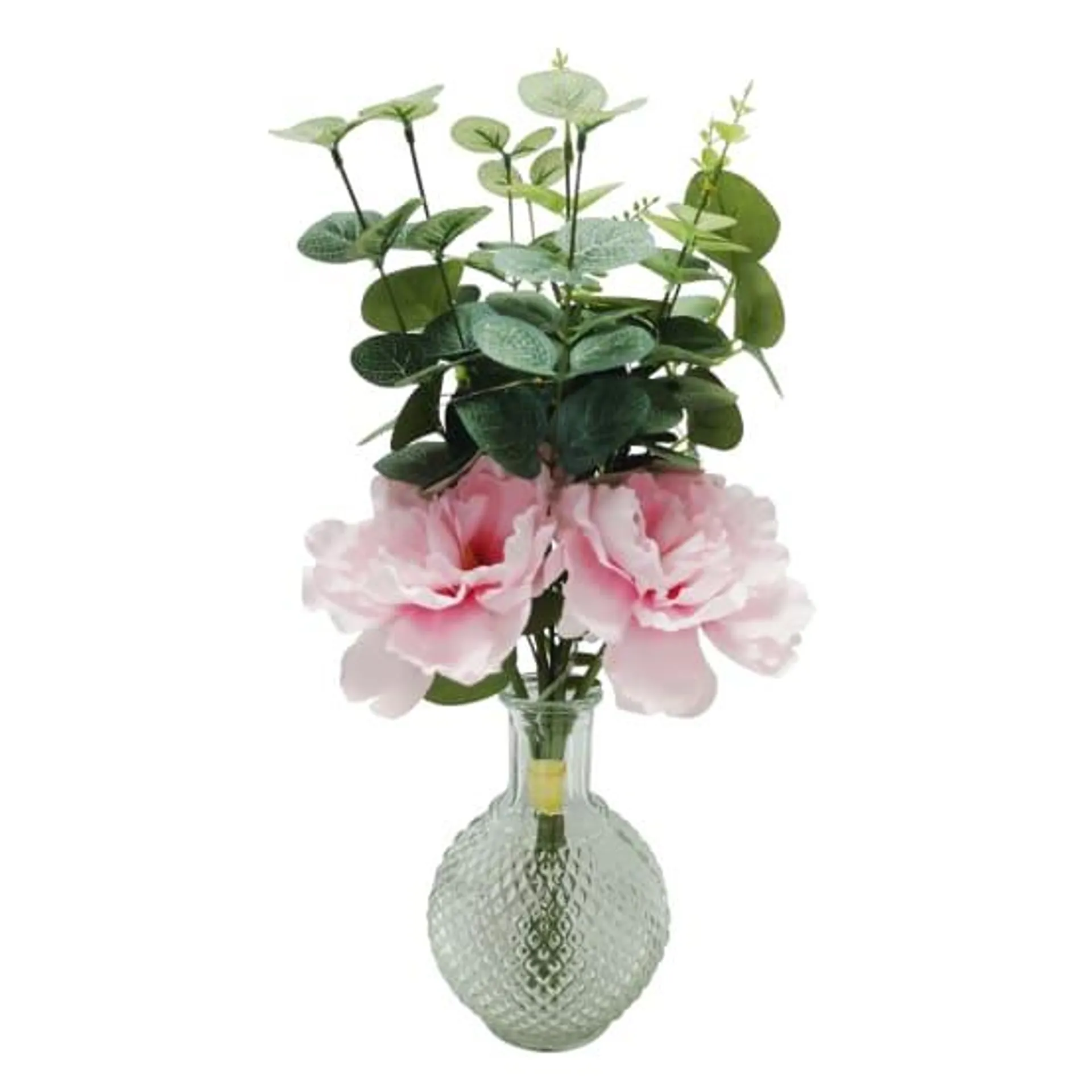 Ecloz - Bouquet de fleurs artificielles Alix Rose