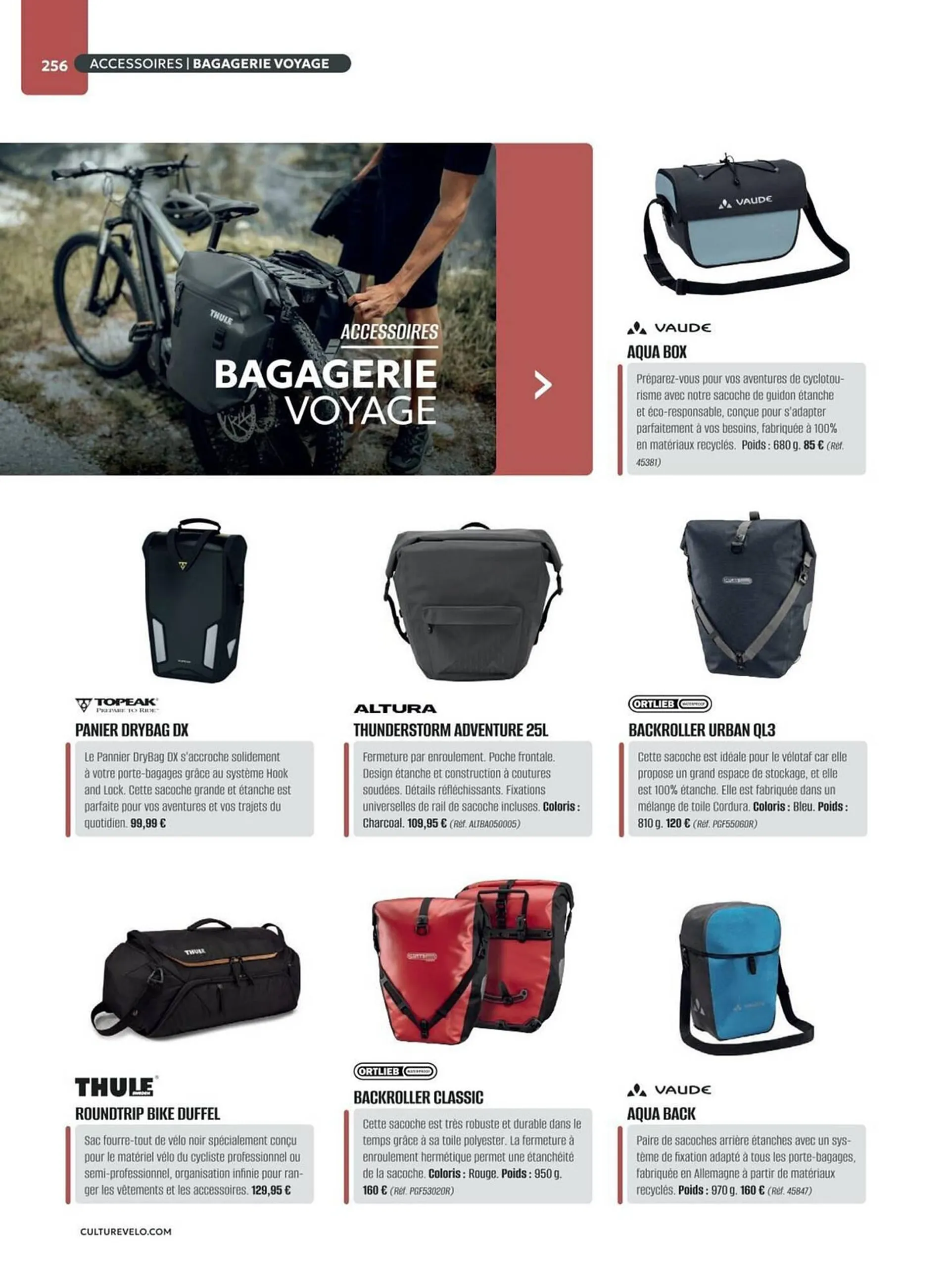 Catalogue Culture Vélo du 14 février au 31 décembre 2024 - Catalogue page 256