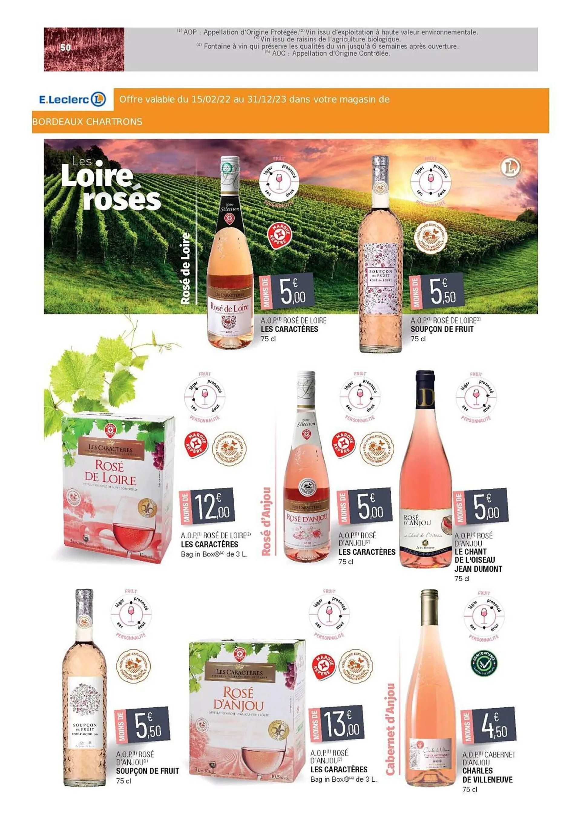 Catalogue E.Leclerc - Guide des Vins - 51