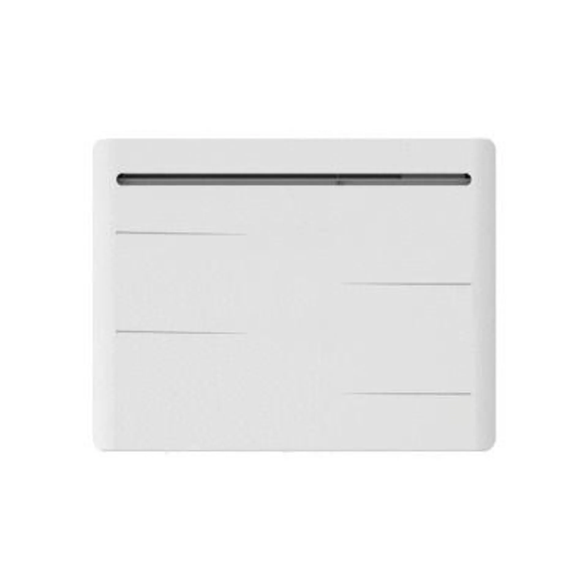 Radiateur à inertie sèche Kasual 1500 W horizontal blanc CHAUFELEC