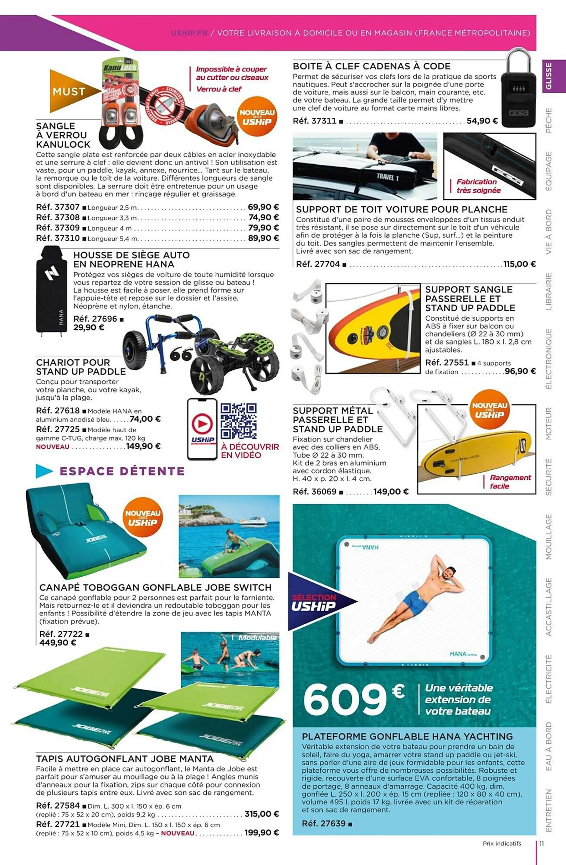 Catalogue Uship du 1 mars au 31 décembre 2023 - Catalogue page 11