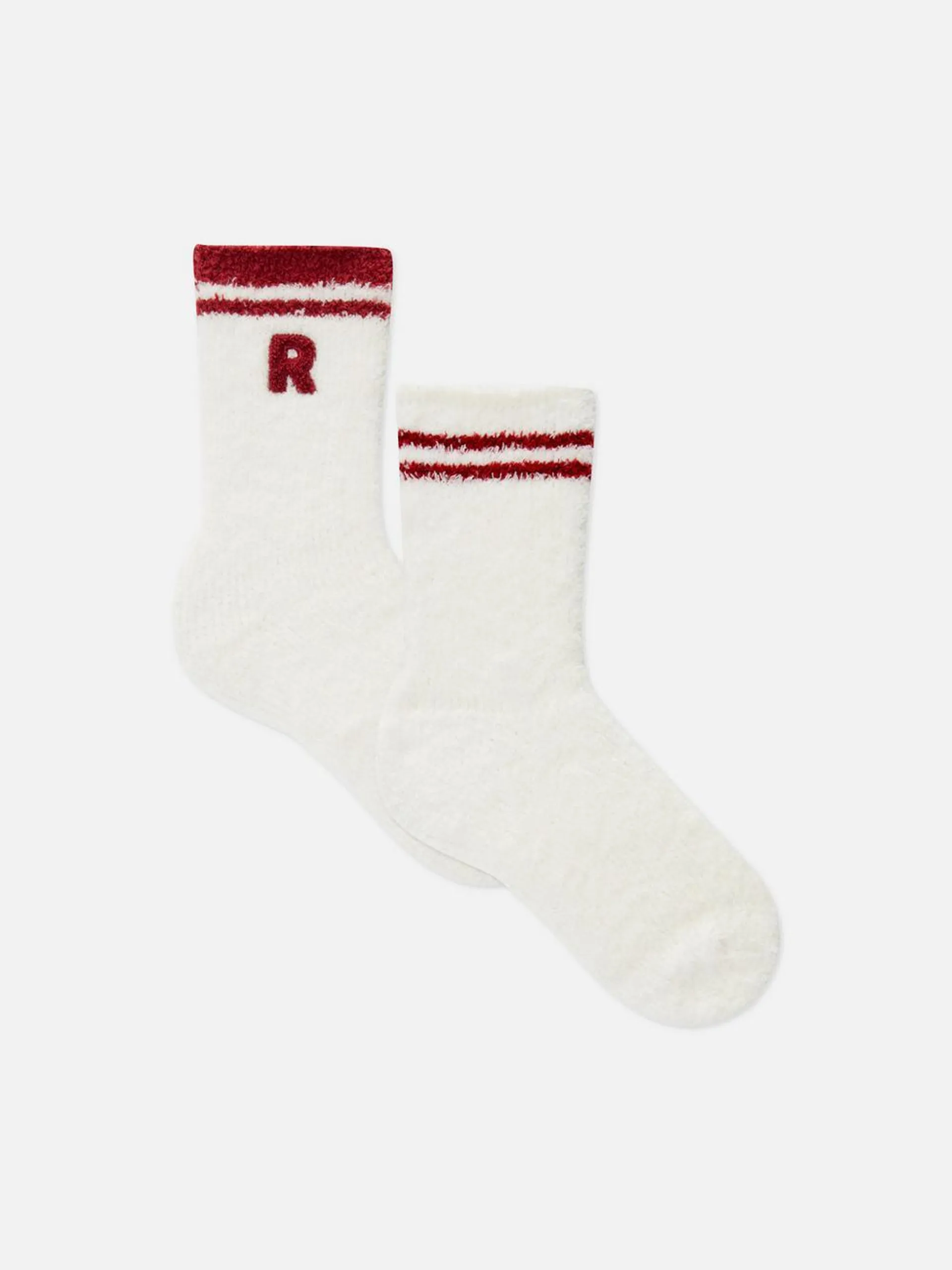 Lot de 2 paires de chaussettes chaudes à motifs