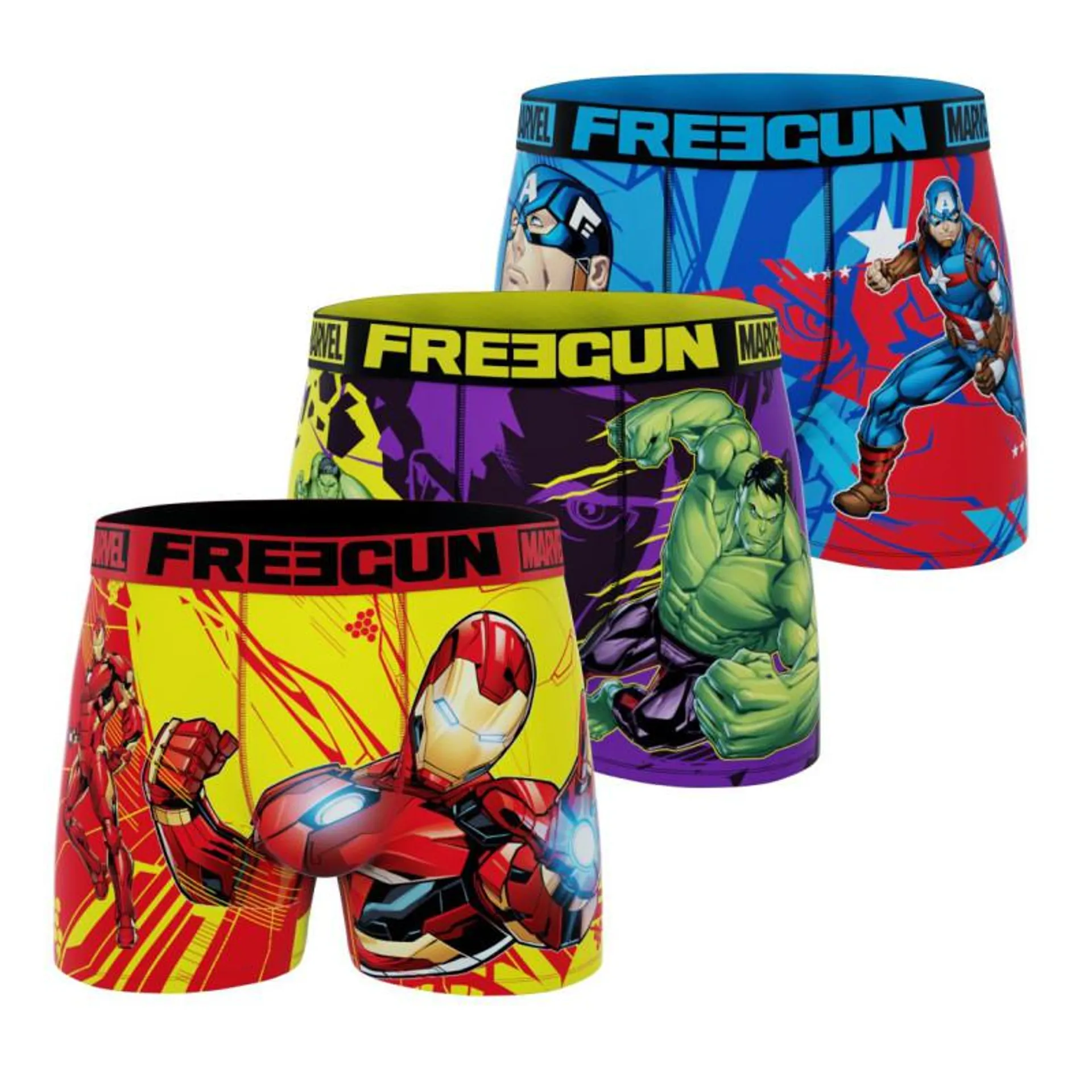 Lot de 3 boxers enfant Marvel