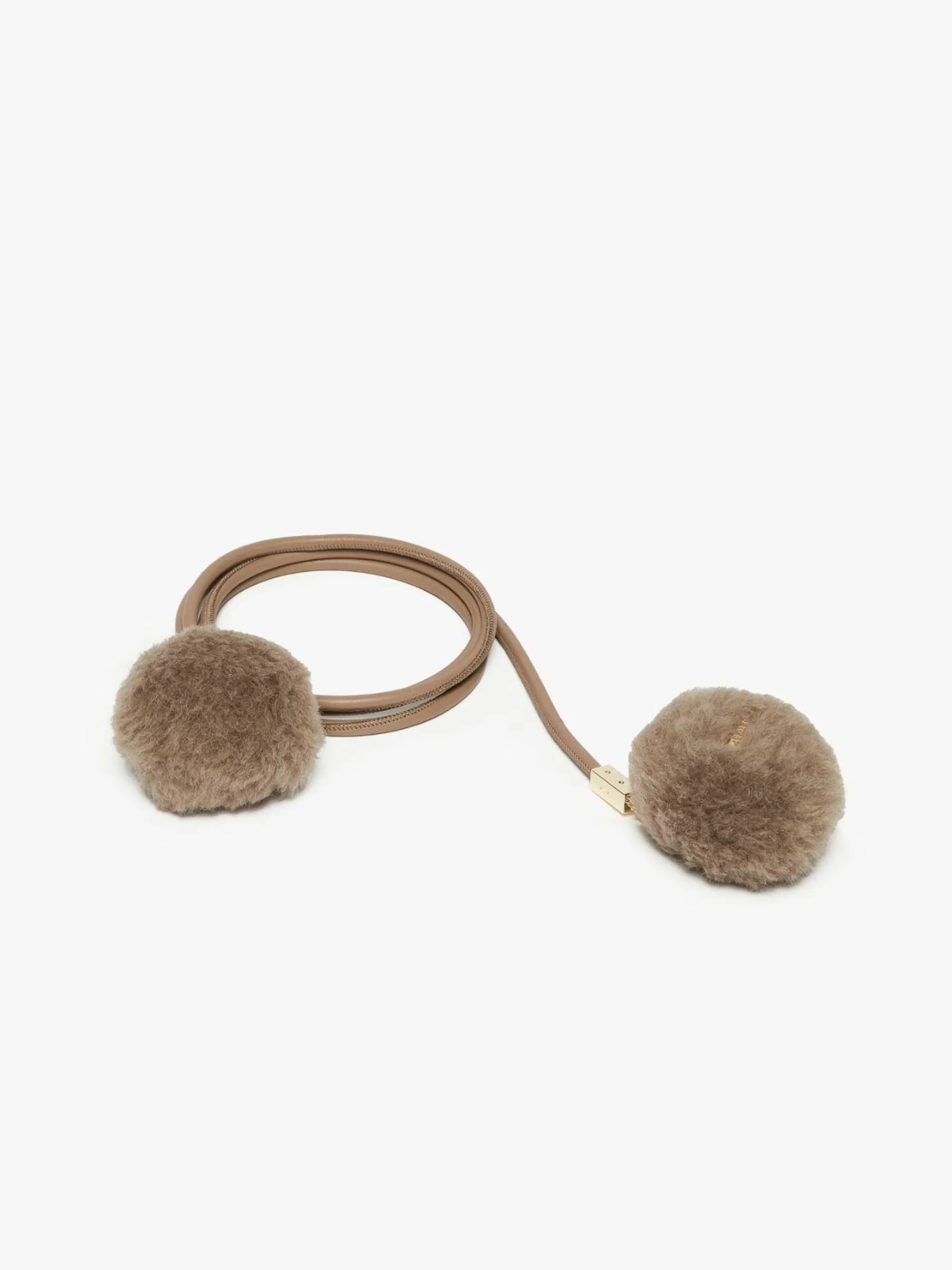 Ceinture tubulaire avec pompon