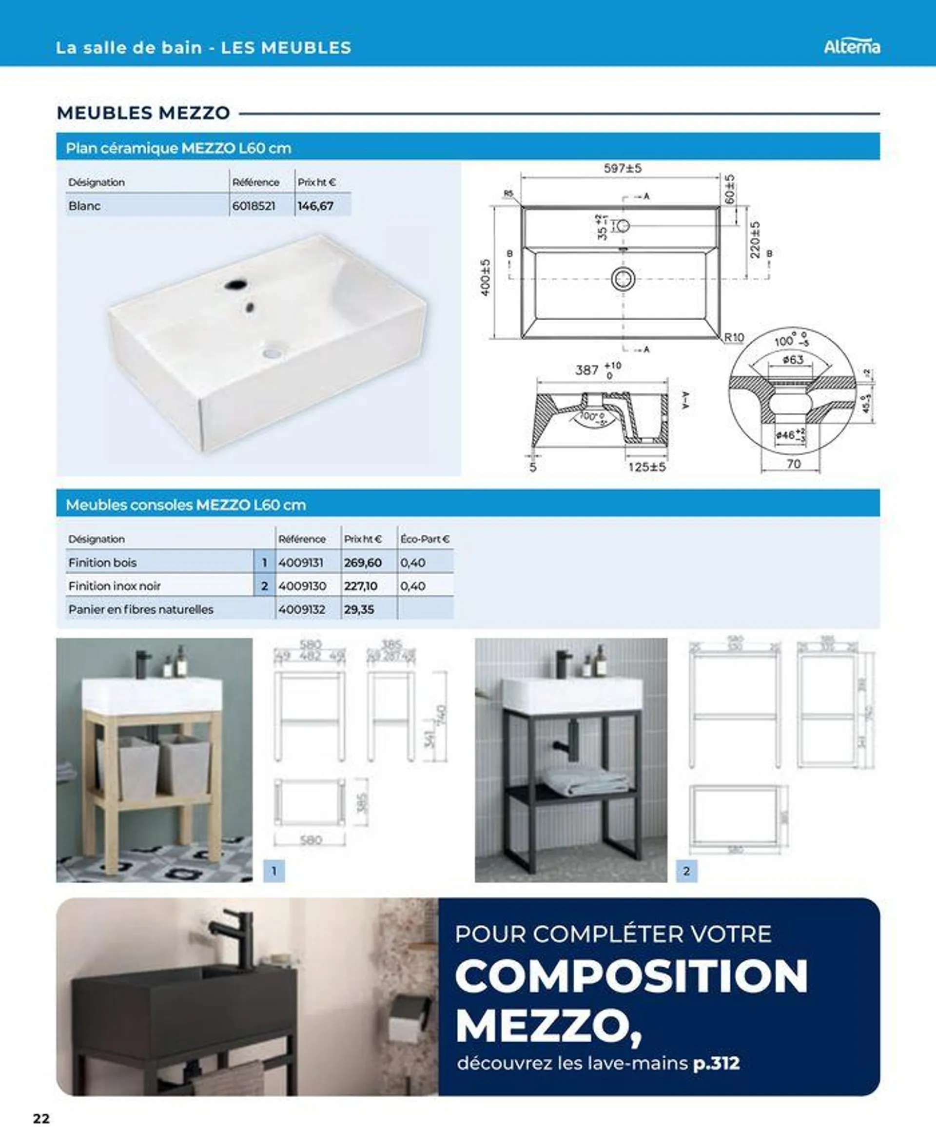 La salle de bain en toute sérénité du 17 janvier au 31 août 2024 - Catalogue page 22