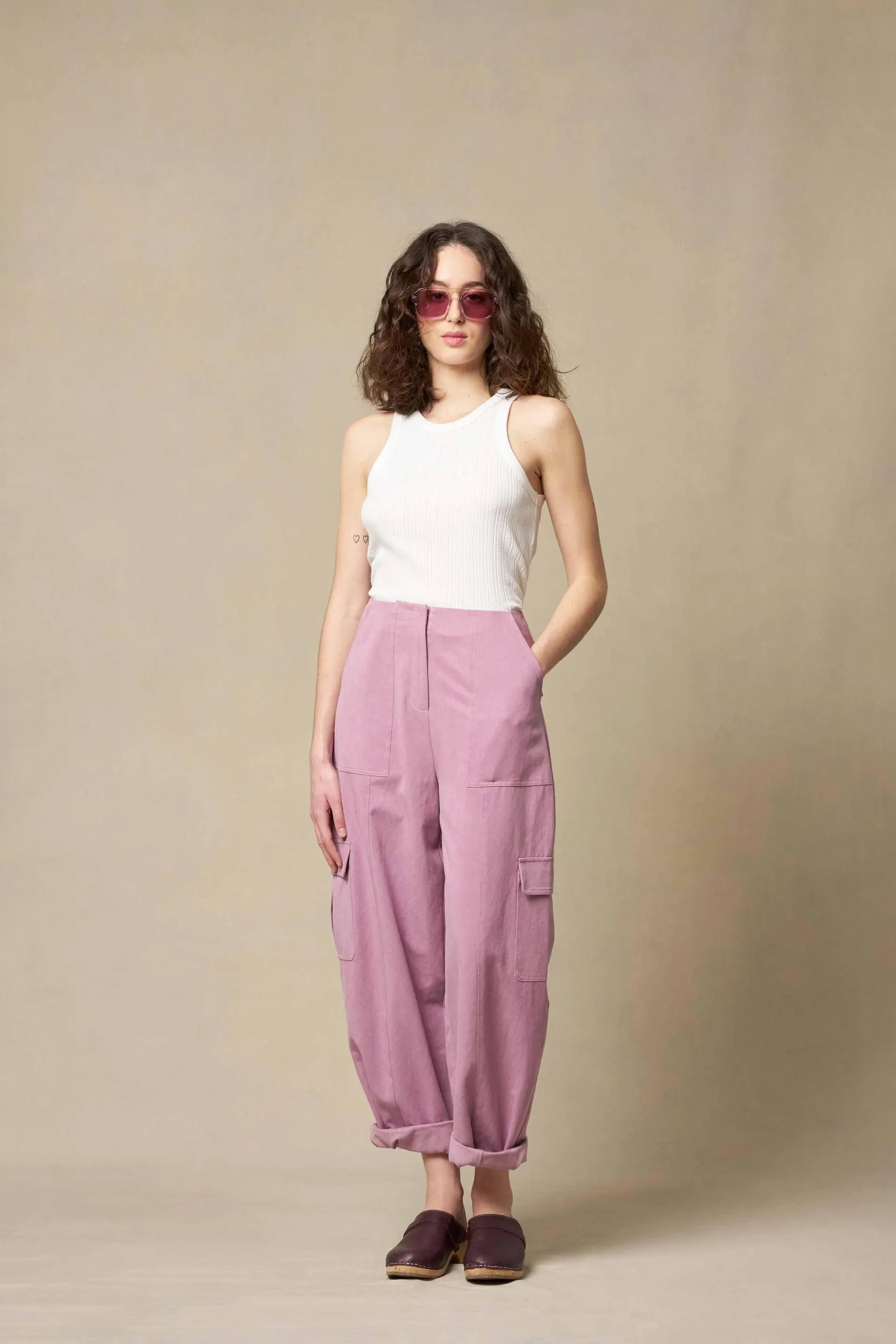 RICHY PANTS - VIOLET