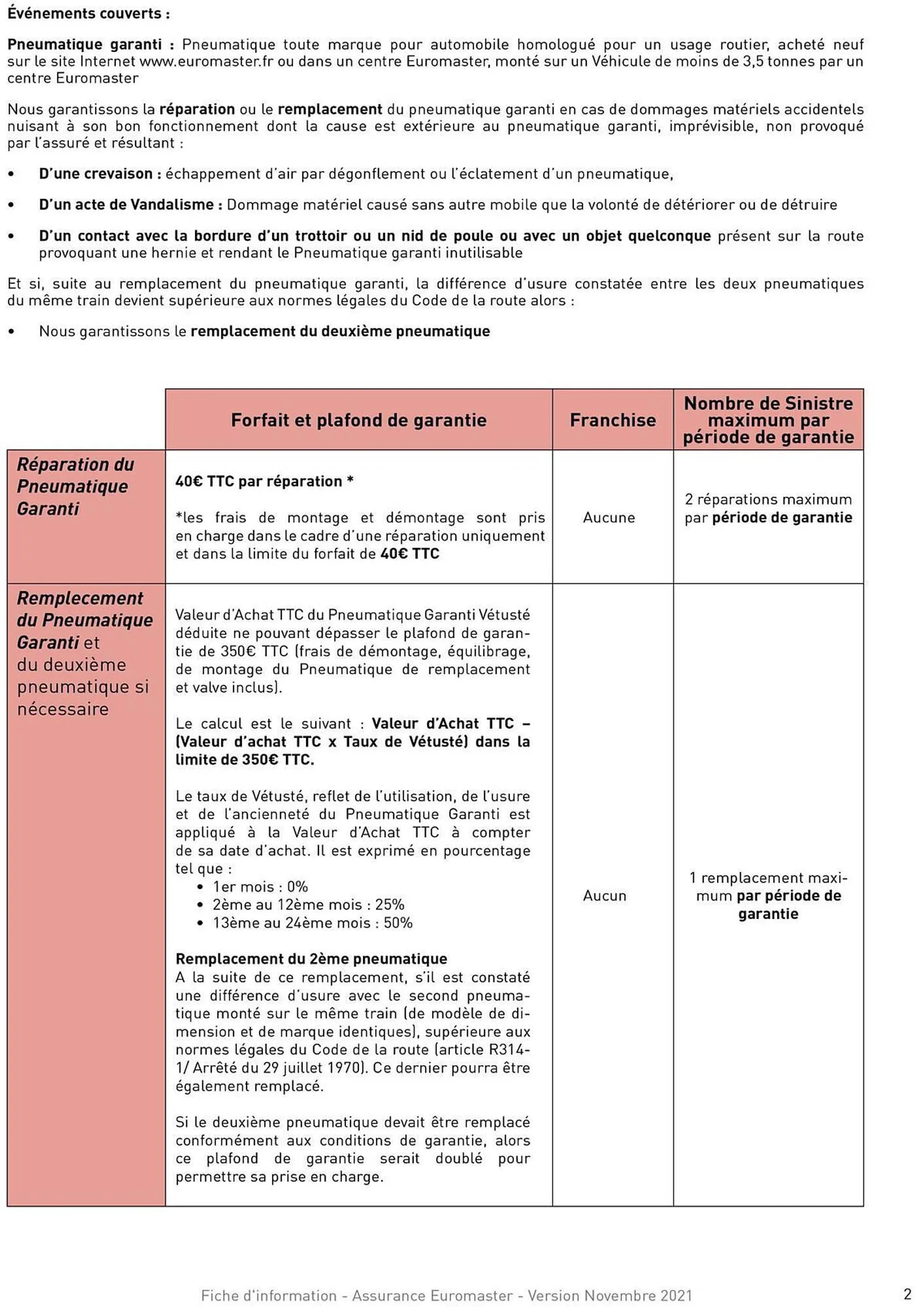 Catalogue Euromaster du 12 décembre au 31 janvier 2024 - Catalogue page 3