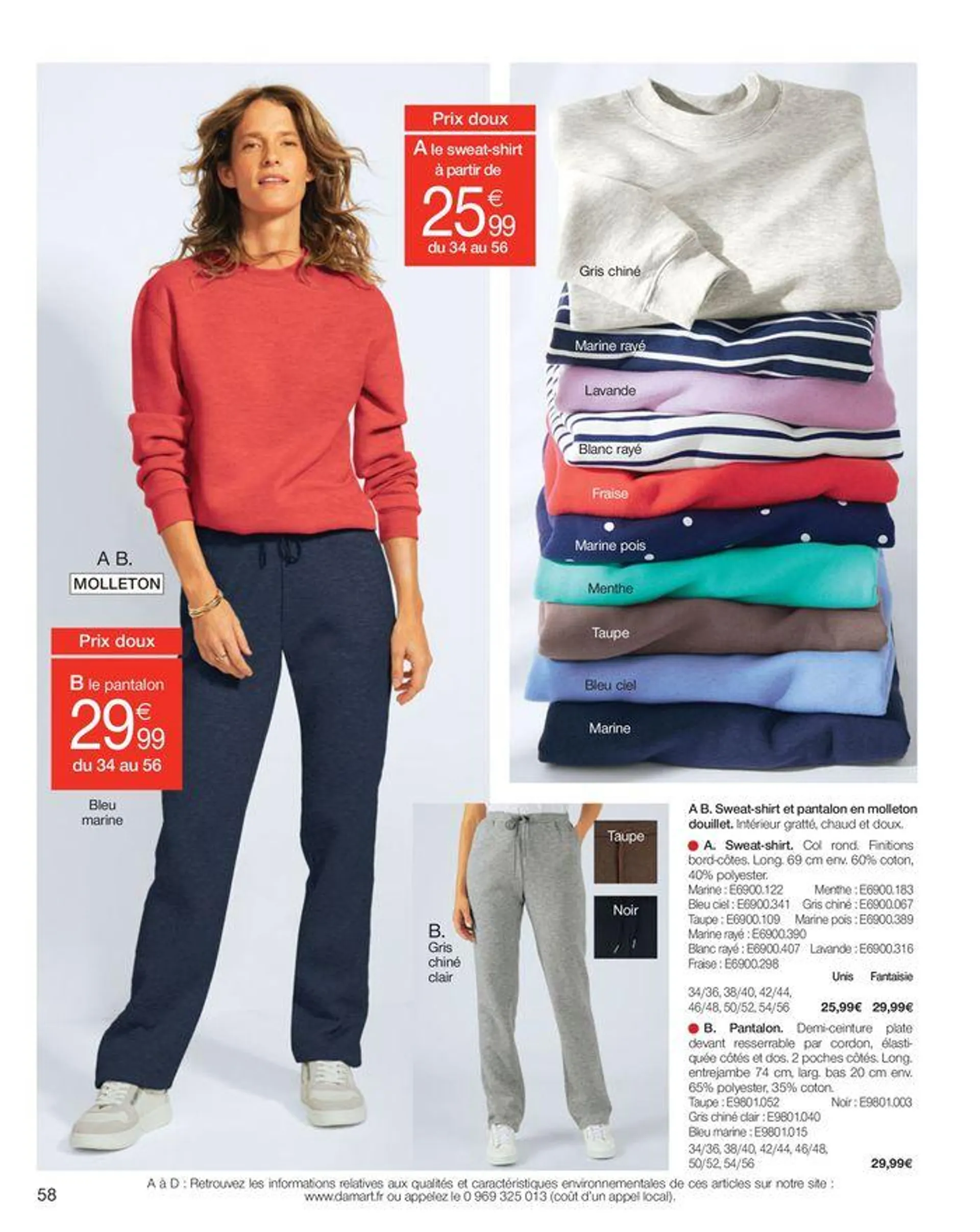 Le confort me donne du style du 10 mai au 31 octobre 2024 - Catalogue page 58