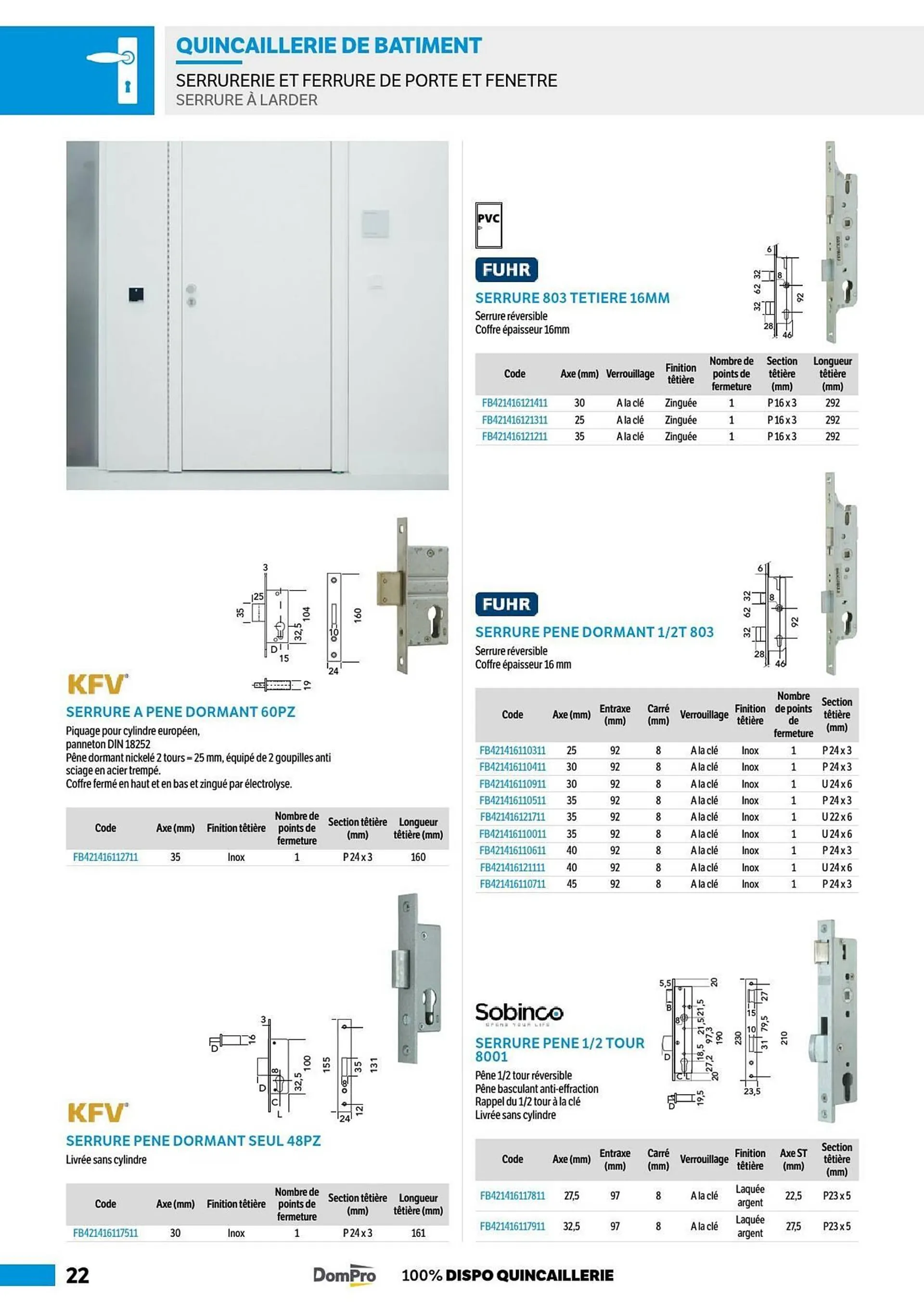 Catalogue DomPro - 22