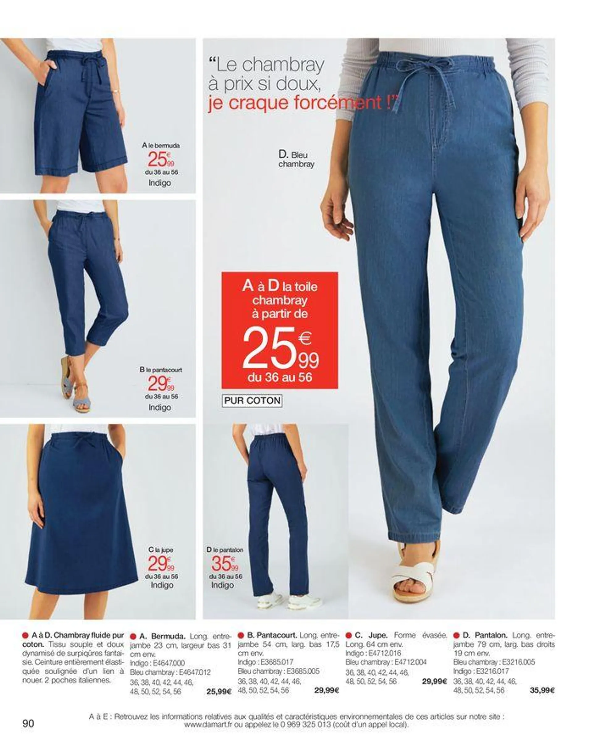 Le confort me donne du style du 10 mai au 31 octobre 2024 - Catalogue page 90