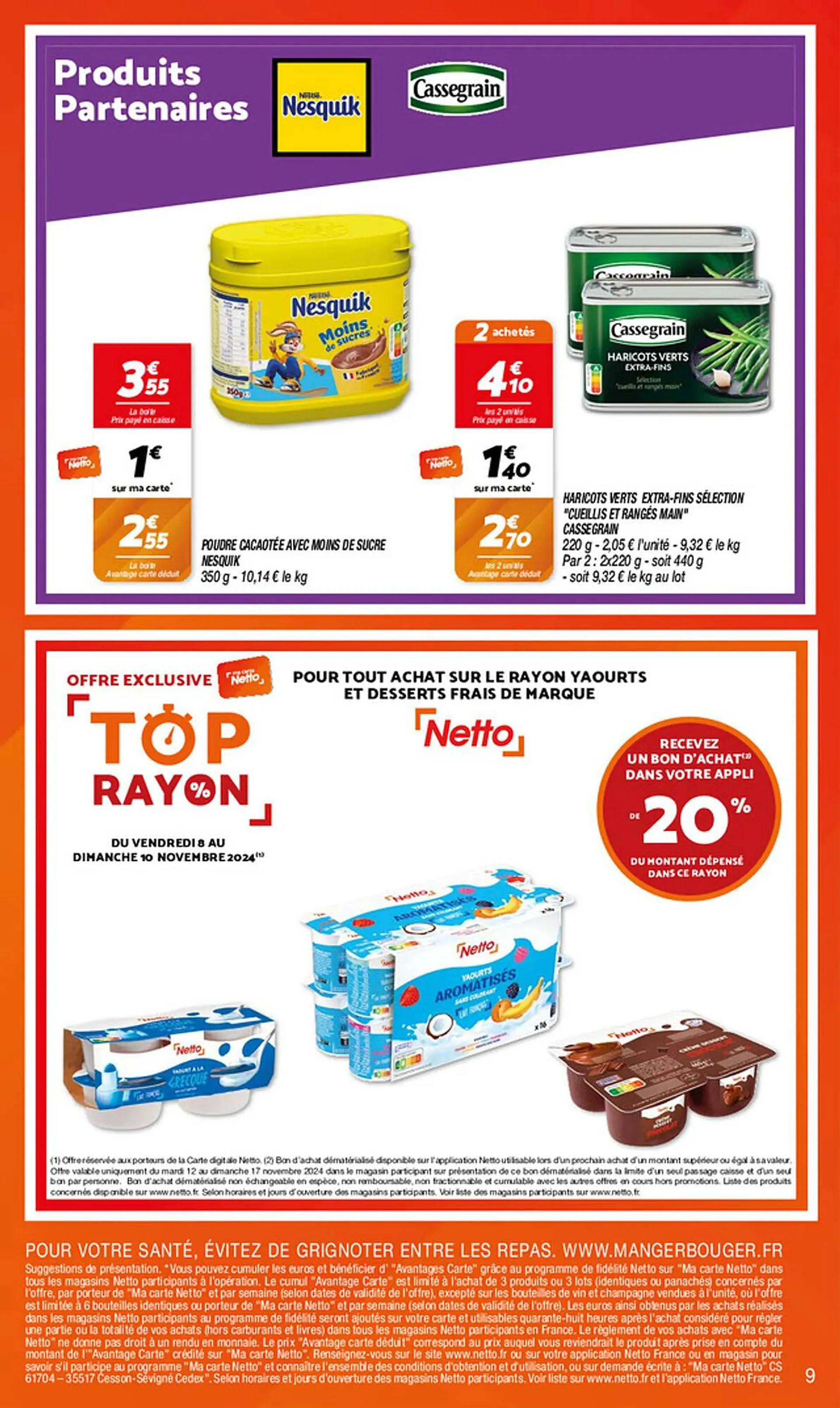 Catalogue Netto du 5 novembre au 11 novembre 2024 - Catalogue page 9