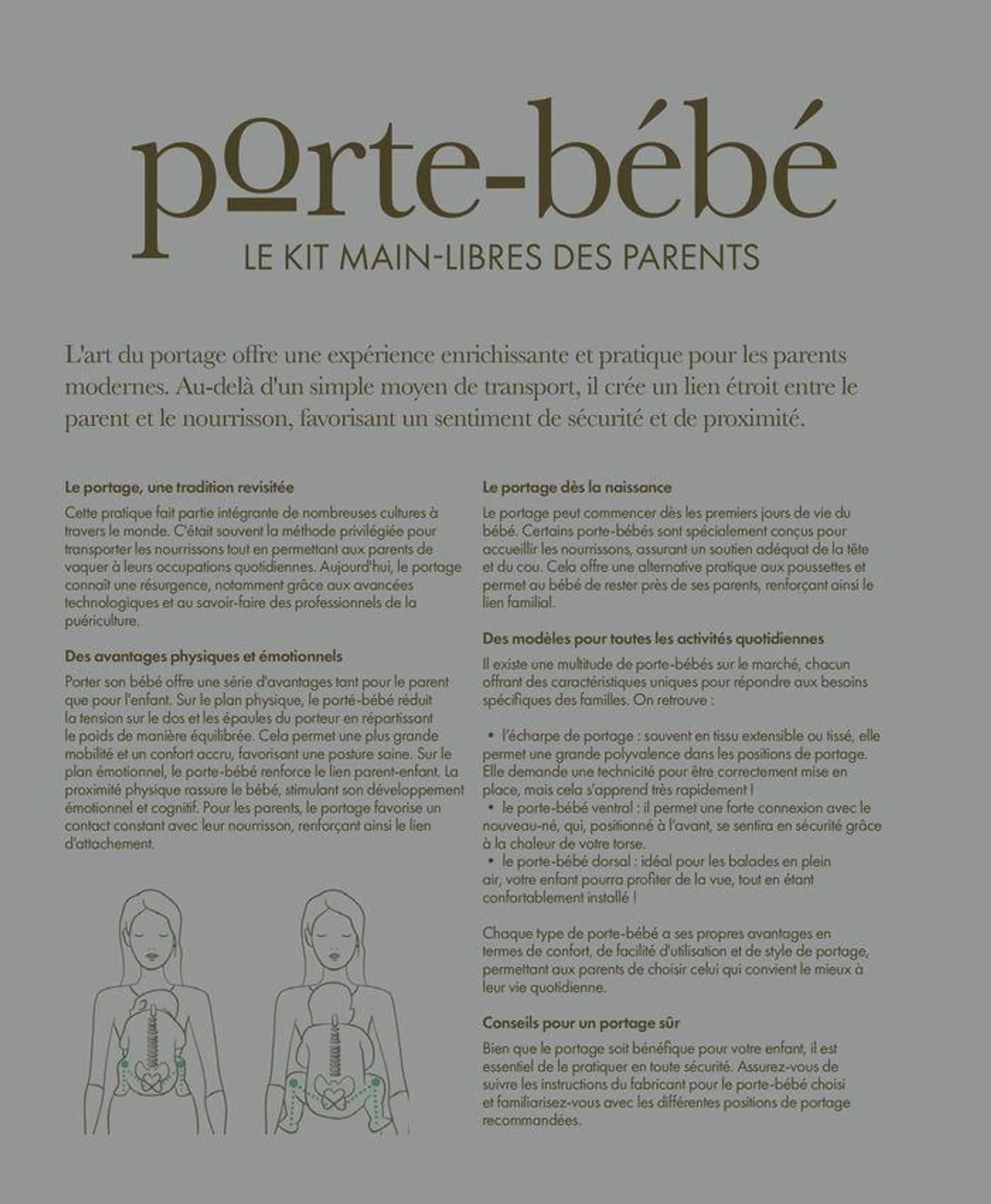 Ci commence votre vie de parents, bienvenue ! du 4 avril au 31 décembre 2024 - Catalogue page 432