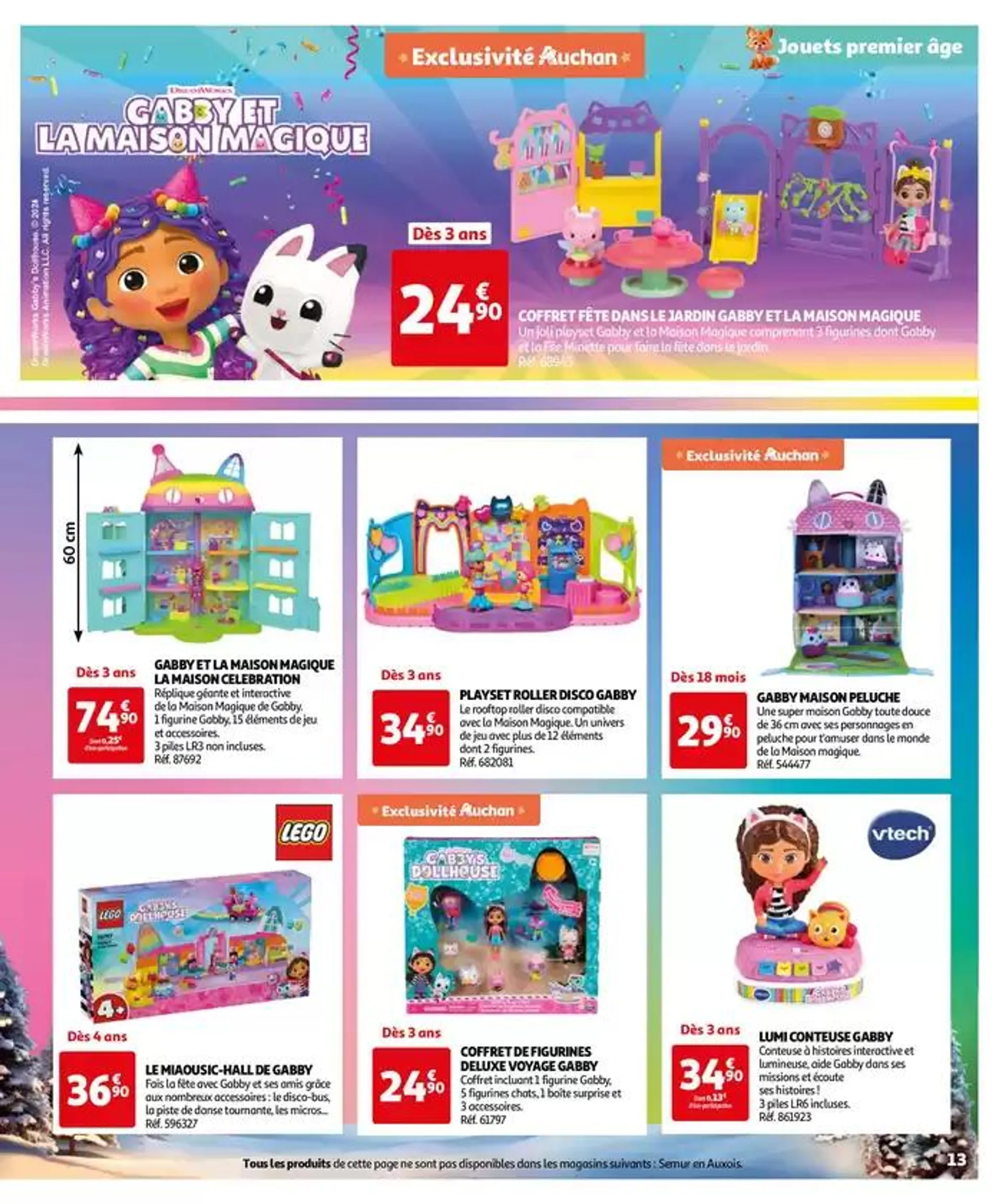 Réveillons Noël, un max de promos pour les fêtes du 11 octobre au 6 décembre 2024 - Catalogue page 13