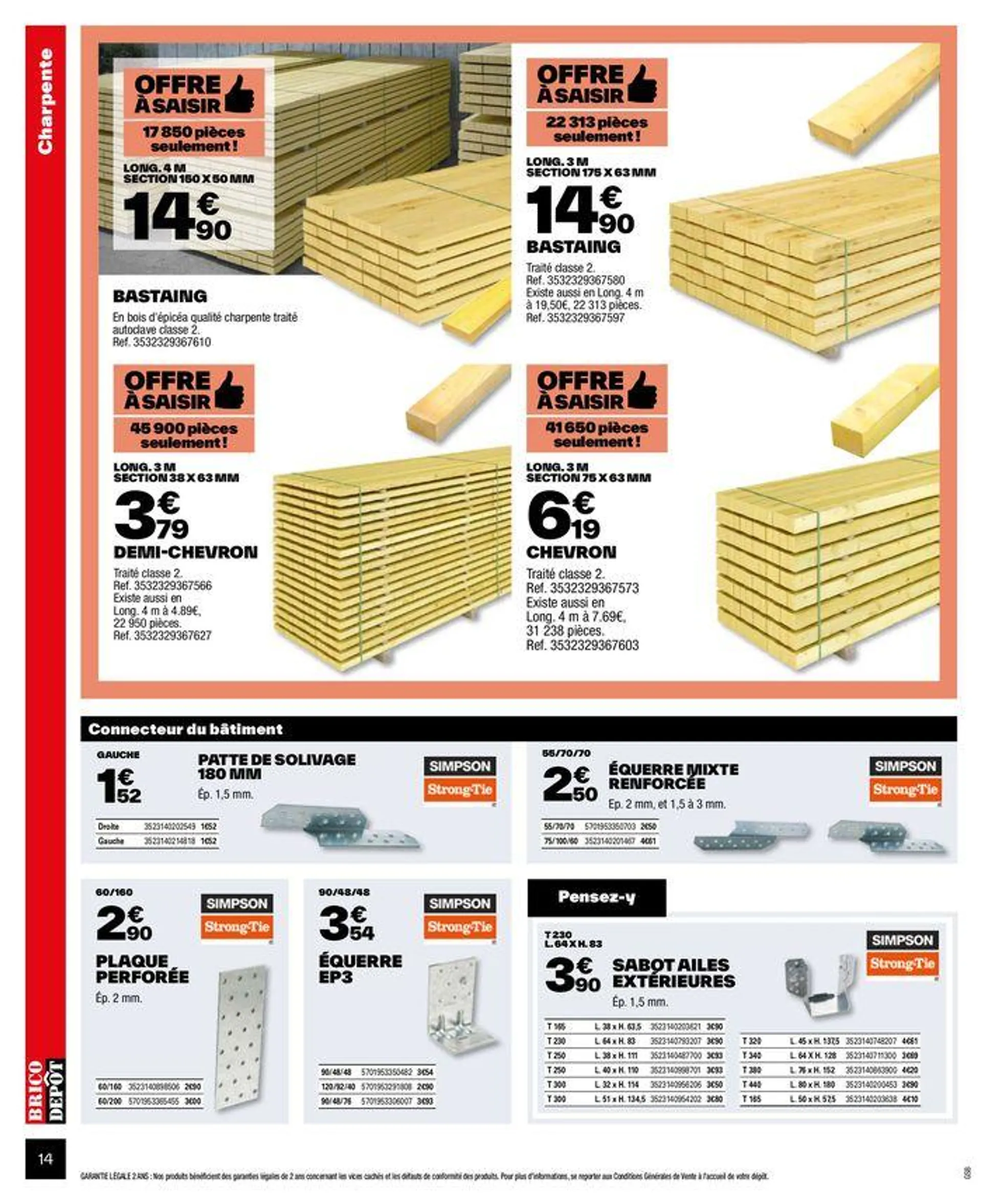 Je rénove mes espaces du 20 juin au 4 août 2024 - Catalogue page 14