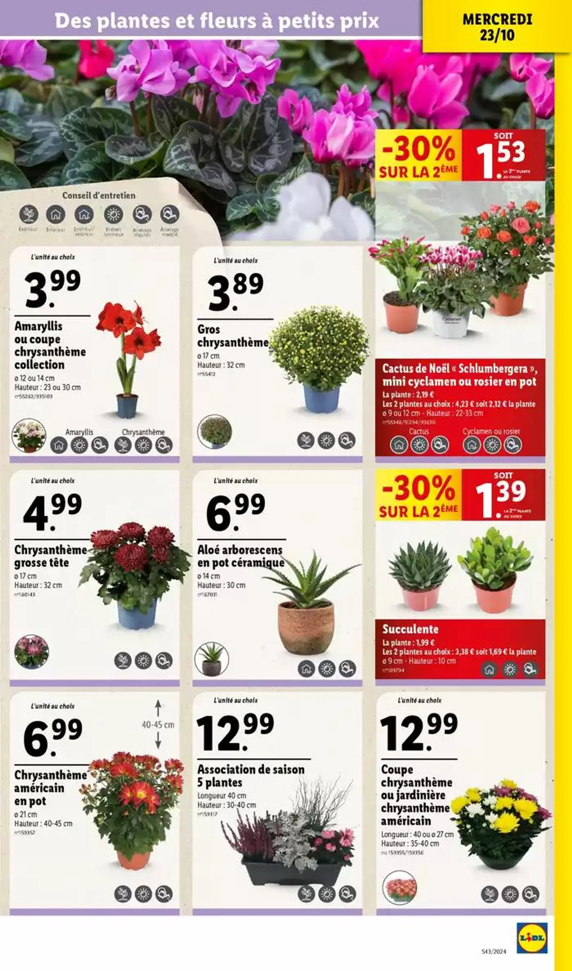 L'hiver approche ! Cette semaine, retrouvez des produits réconfortants, toujours à prix Lidl du 23 octobre au 29 octobre 2024 - Catalogue page 27