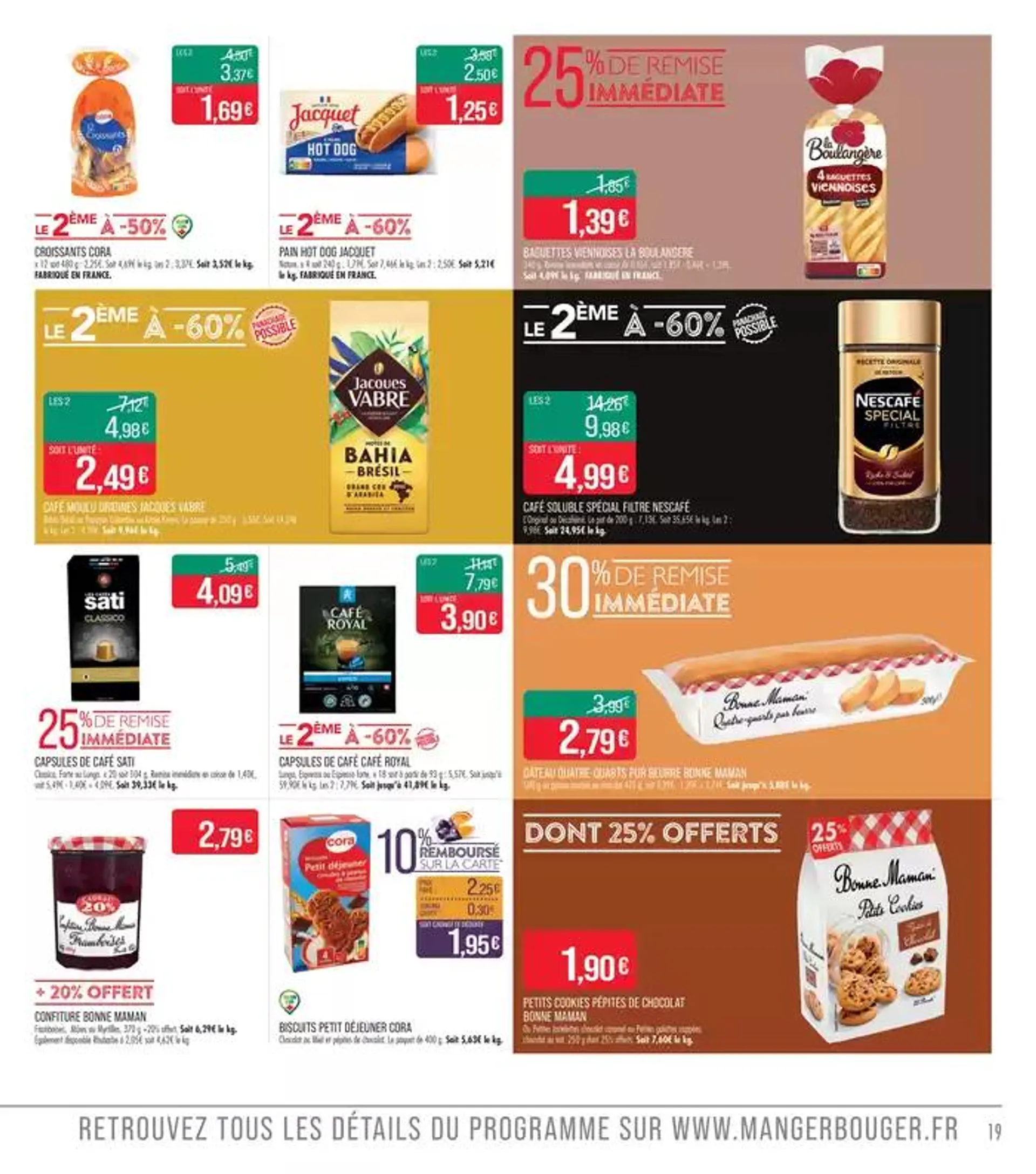 Lot de 2 + 1 offert du 14 octobre au 27 octobre 2024 - Catalogue page 19