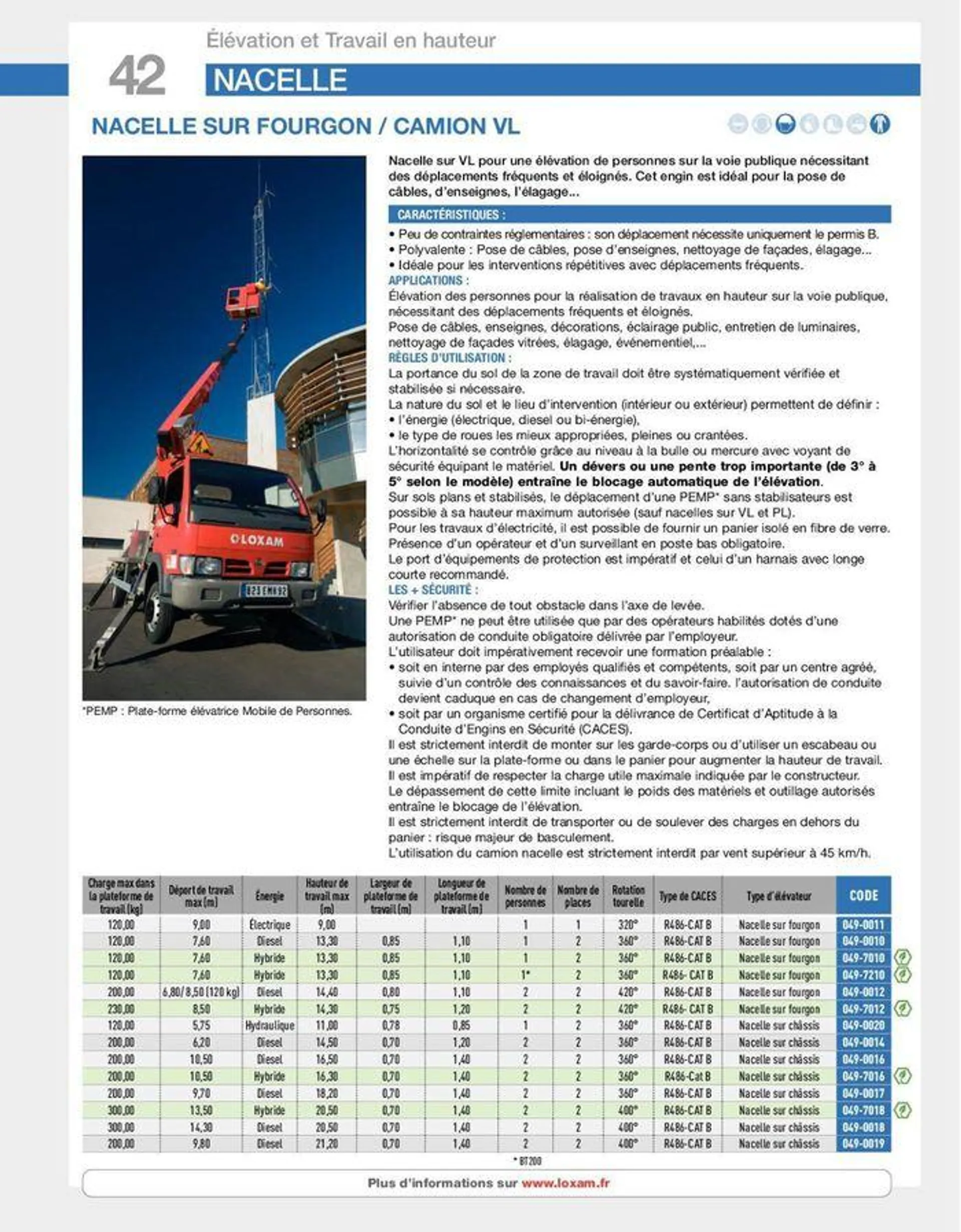 Loxam Catalogue de location du 9 avril au 31 décembre 2024 - Catalogue page 118