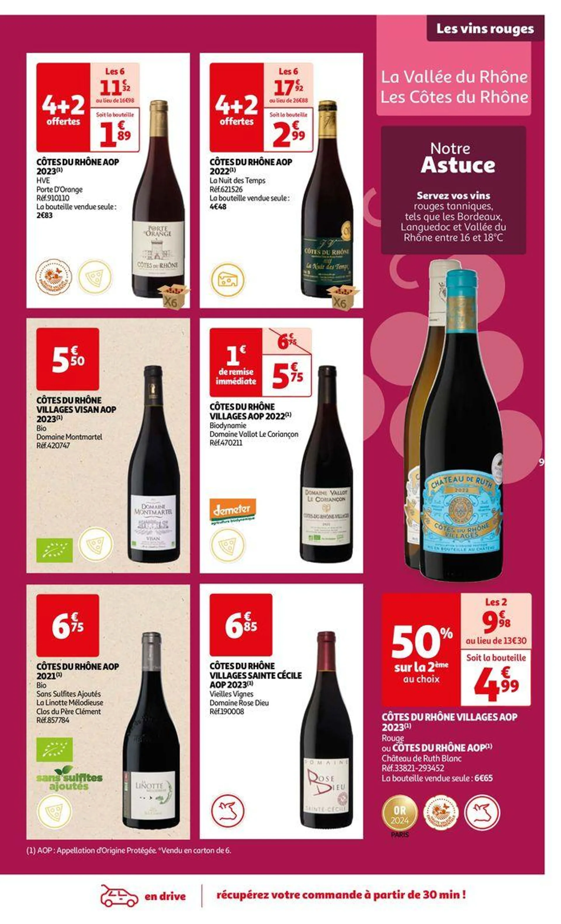 Foire au vins : Un grand choix de cuvées du 24 septembre au 7 octobre 2024 - Catalogue page 9