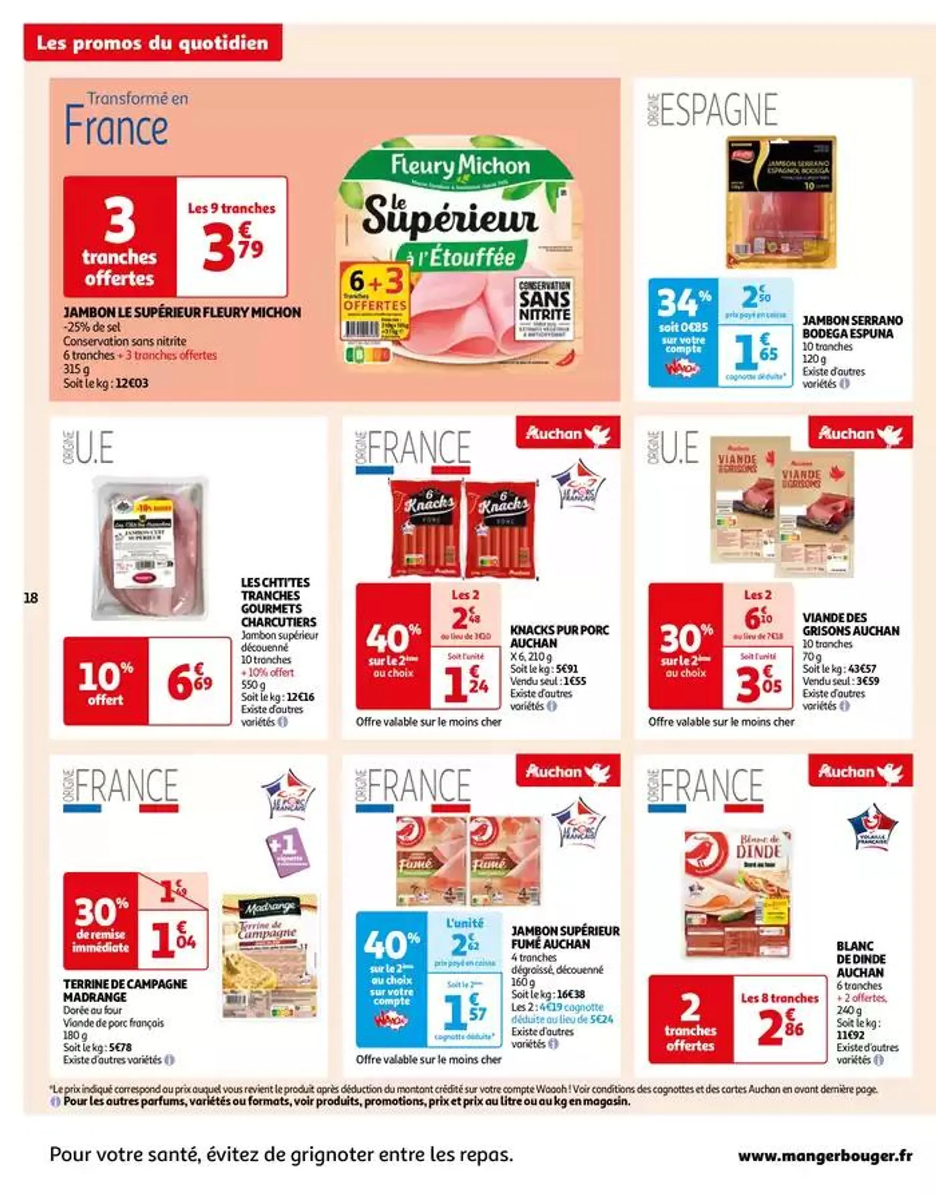 Cette semaine, plus de 3000 offres en magasin du 1 octobre au 7 octobre 2024 - Catalogue page 18