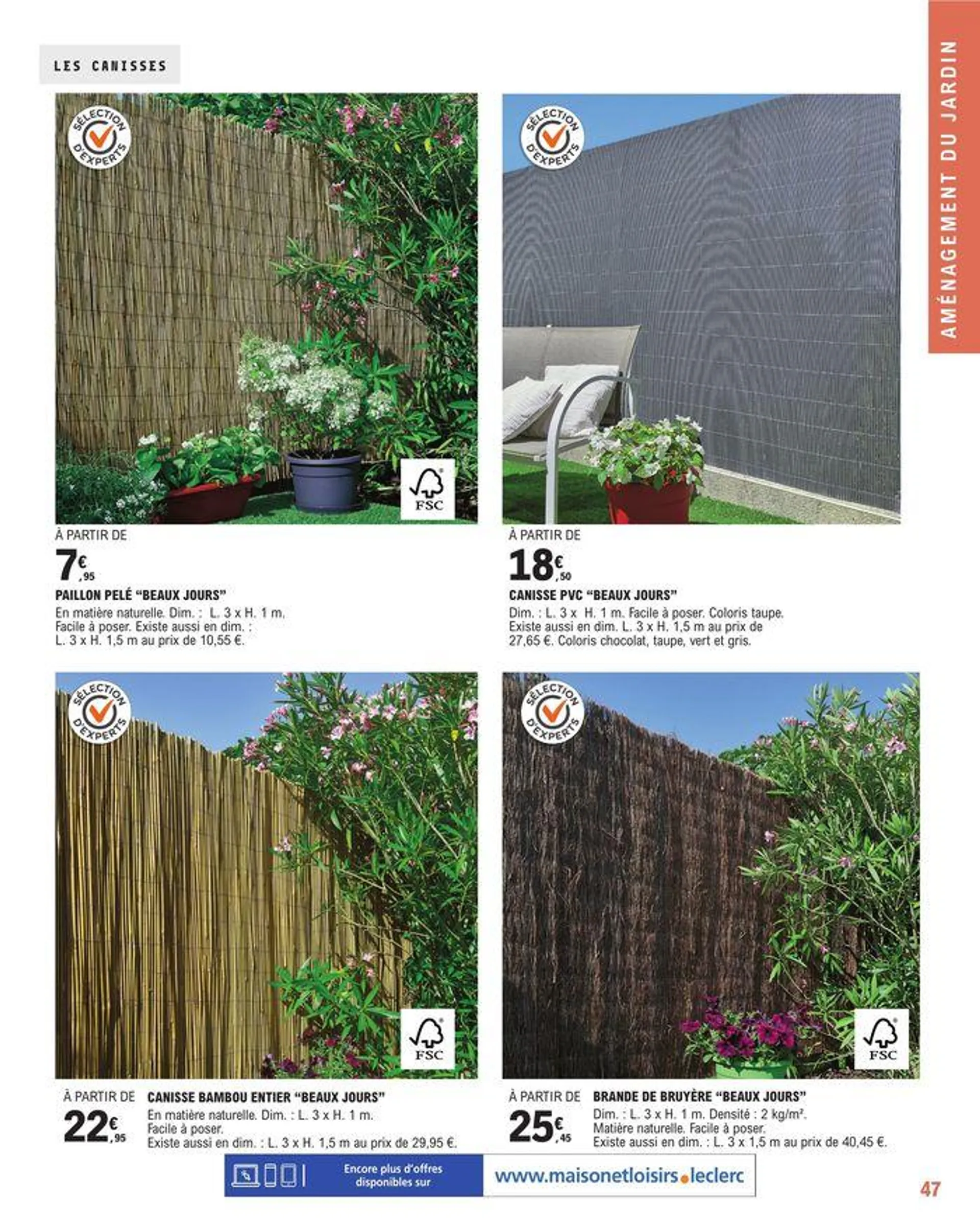 GUIDE 2024 JARDIN du 20 février au 31 décembre 2024 - Catalogue page 47