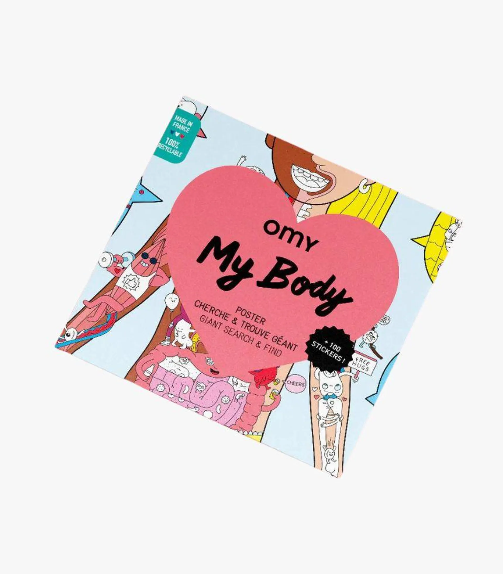 Poster Géant Sticker My Body