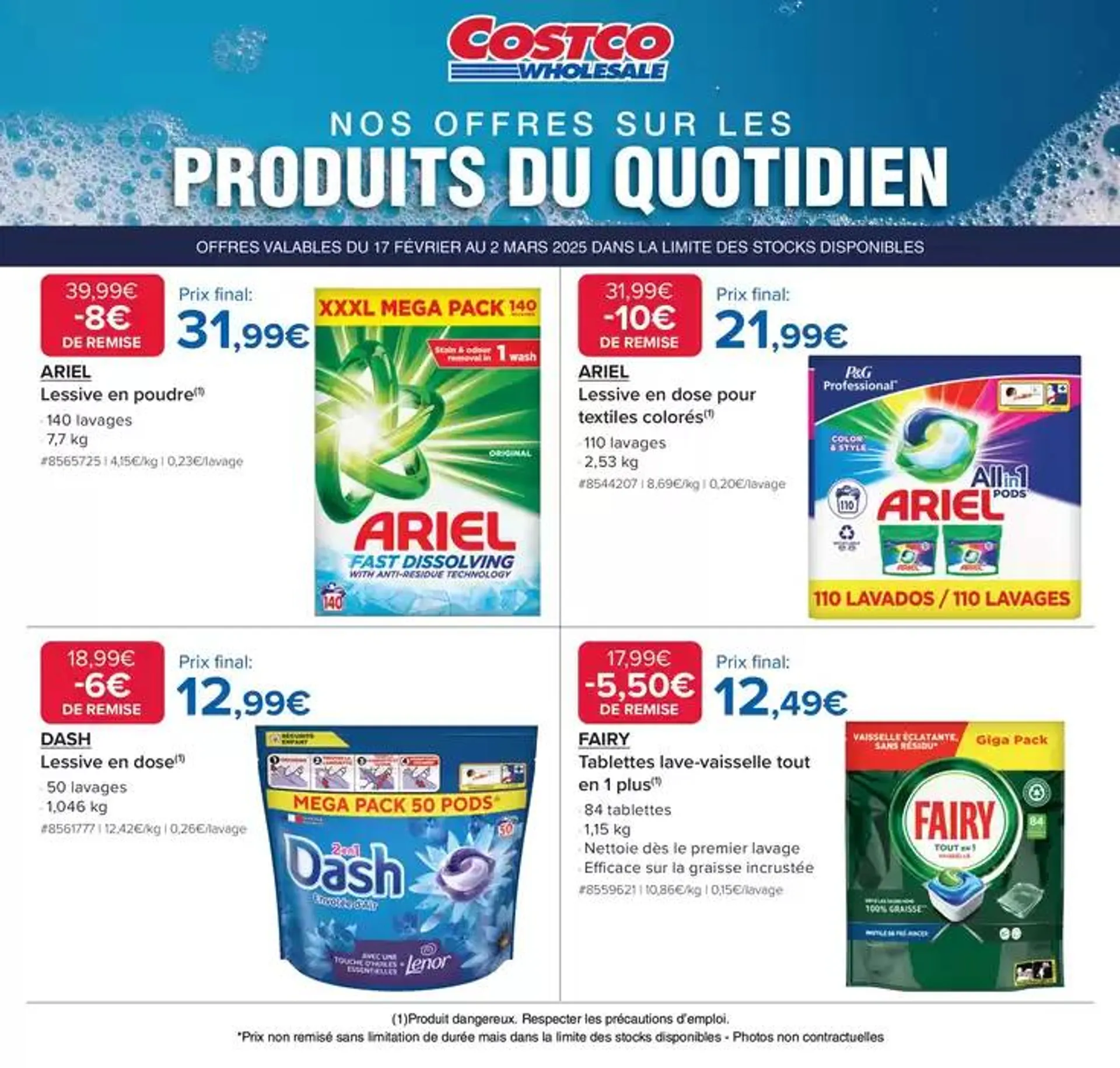 NOS OFFRES SUR NOS PRODUITS DU QUOTIDIEN &amp; - 1