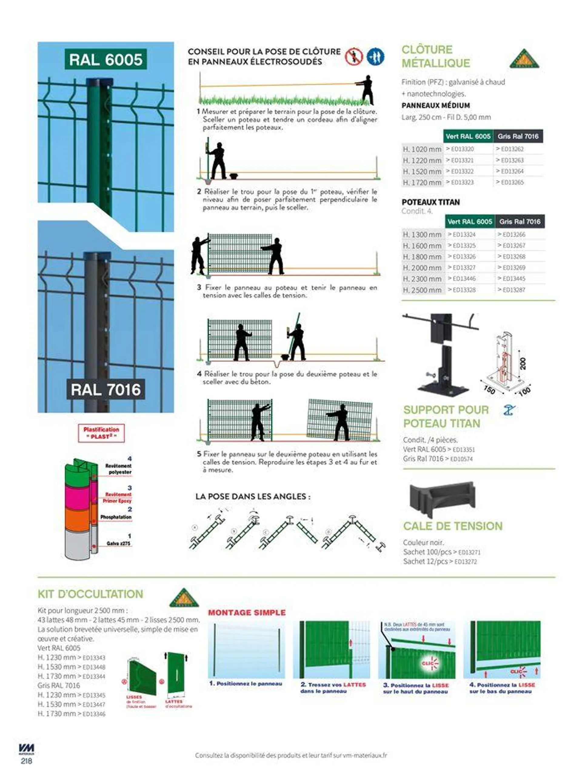 Extériéurs du 14 mars au 20 janvier 2026 - Catalogue page 218