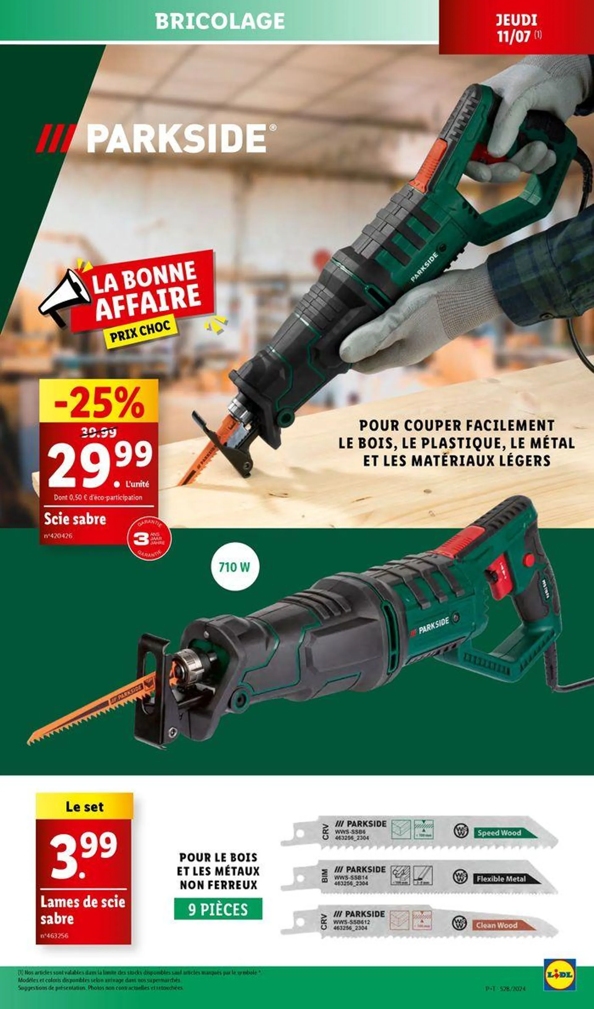 Profiez des petits prix pour des méga économies chez Lidl ! du 10 juillet au 16 juillet 2024 - Catalogue page 54