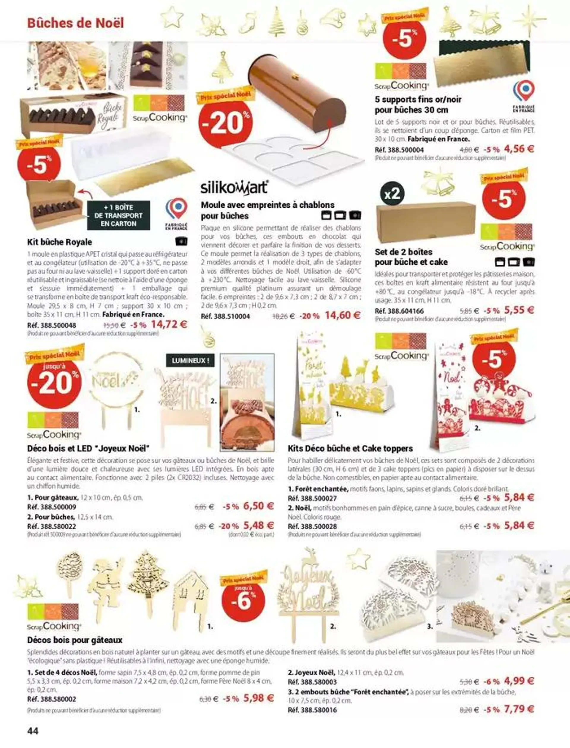  Noël Gourmand du 21 octobre au 31 décembre 2024 - Catalogue page 44