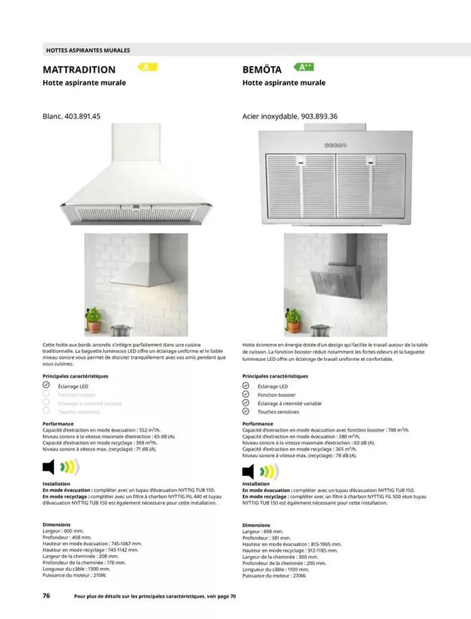 IKEA ÉLECTROMÉNAGER Guide d’achat 2025 du 1 octobre au 31 juillet 2025 - Catalogue page 76