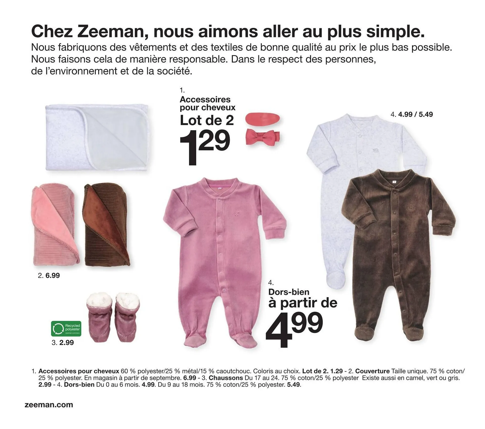 Catalogue Zeeman du 26 juillet au 30 novembre 2024 - Catalogue page 10