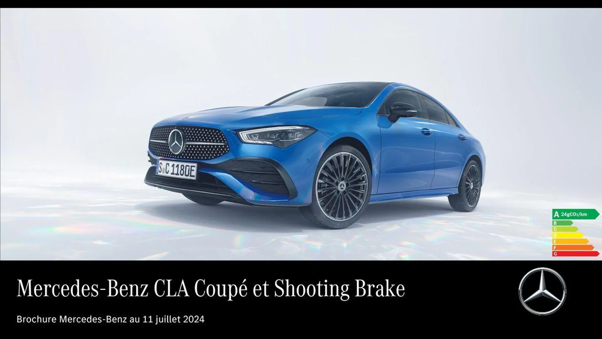 Mercedes Benz CLA Coupé et Shooting Brake - 1