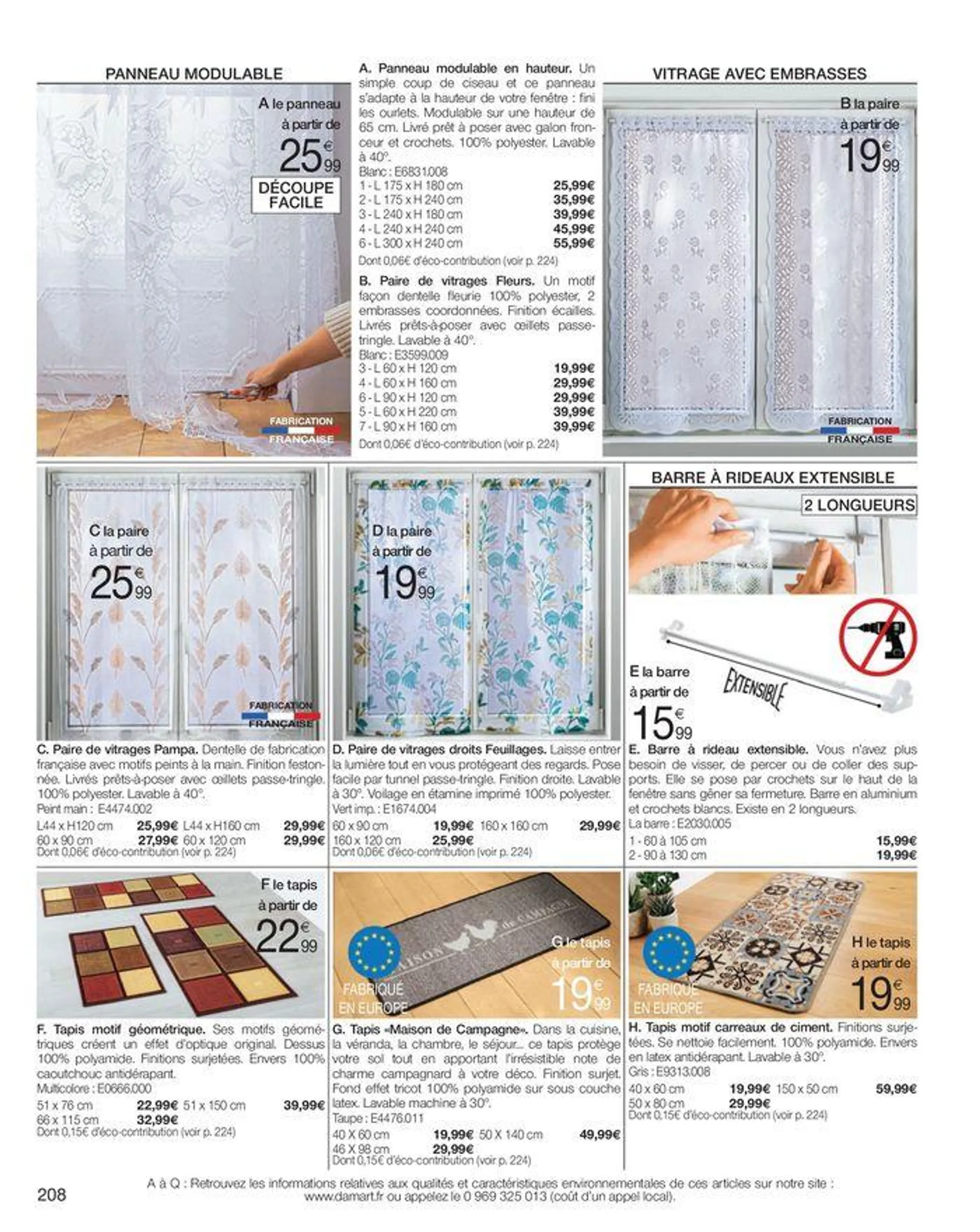 Le confort me donne du style du 10 mai au 31 octobre 2024 - Catalogue page 208