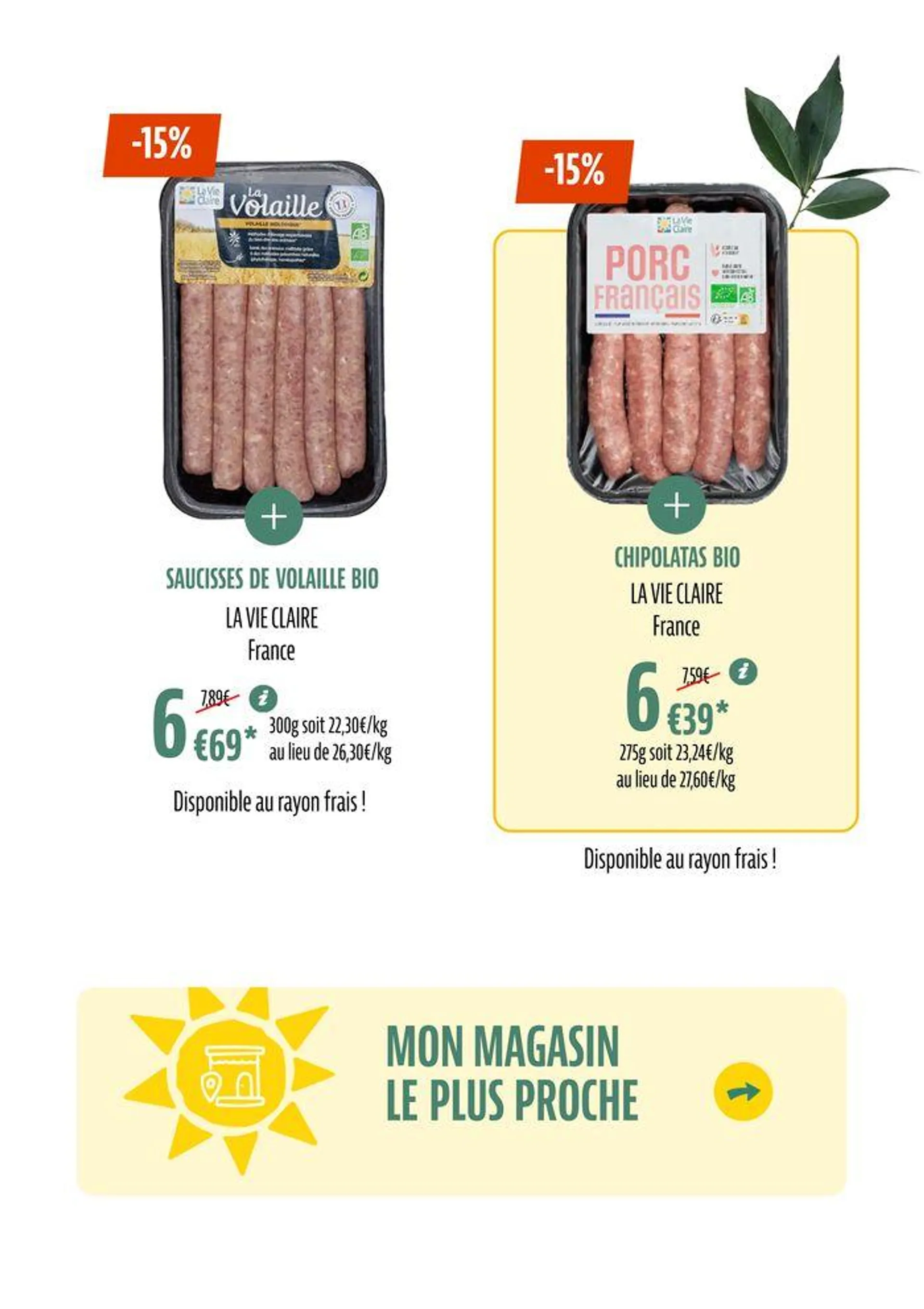 TOUTES NOS PROMOS BIO POUR UN ÉTÉ SAVOUREUX du 1 juillet au 31 juillet 2024 - Catalogue page 14