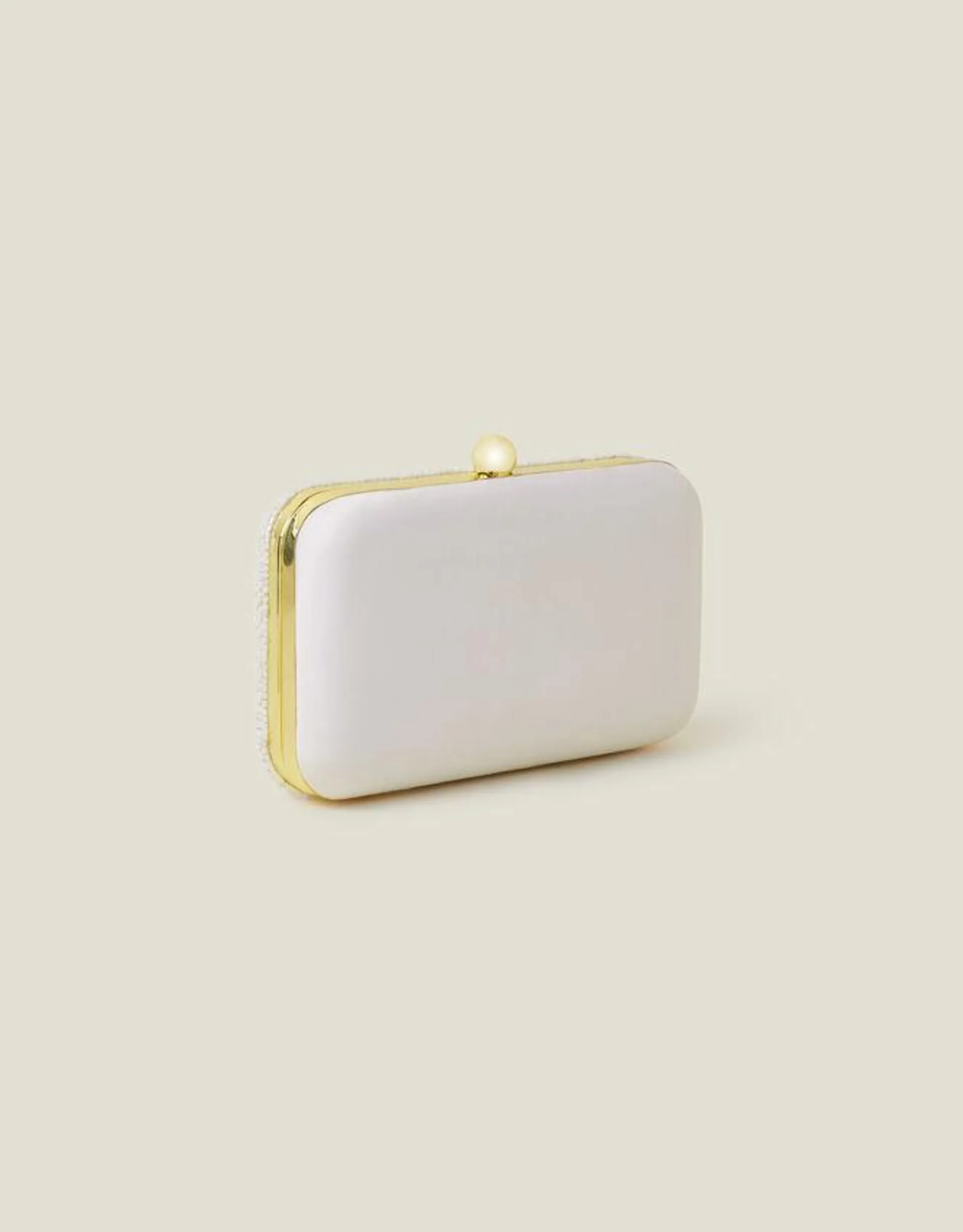 Bridal Mrs Hardcase Clutch Bag