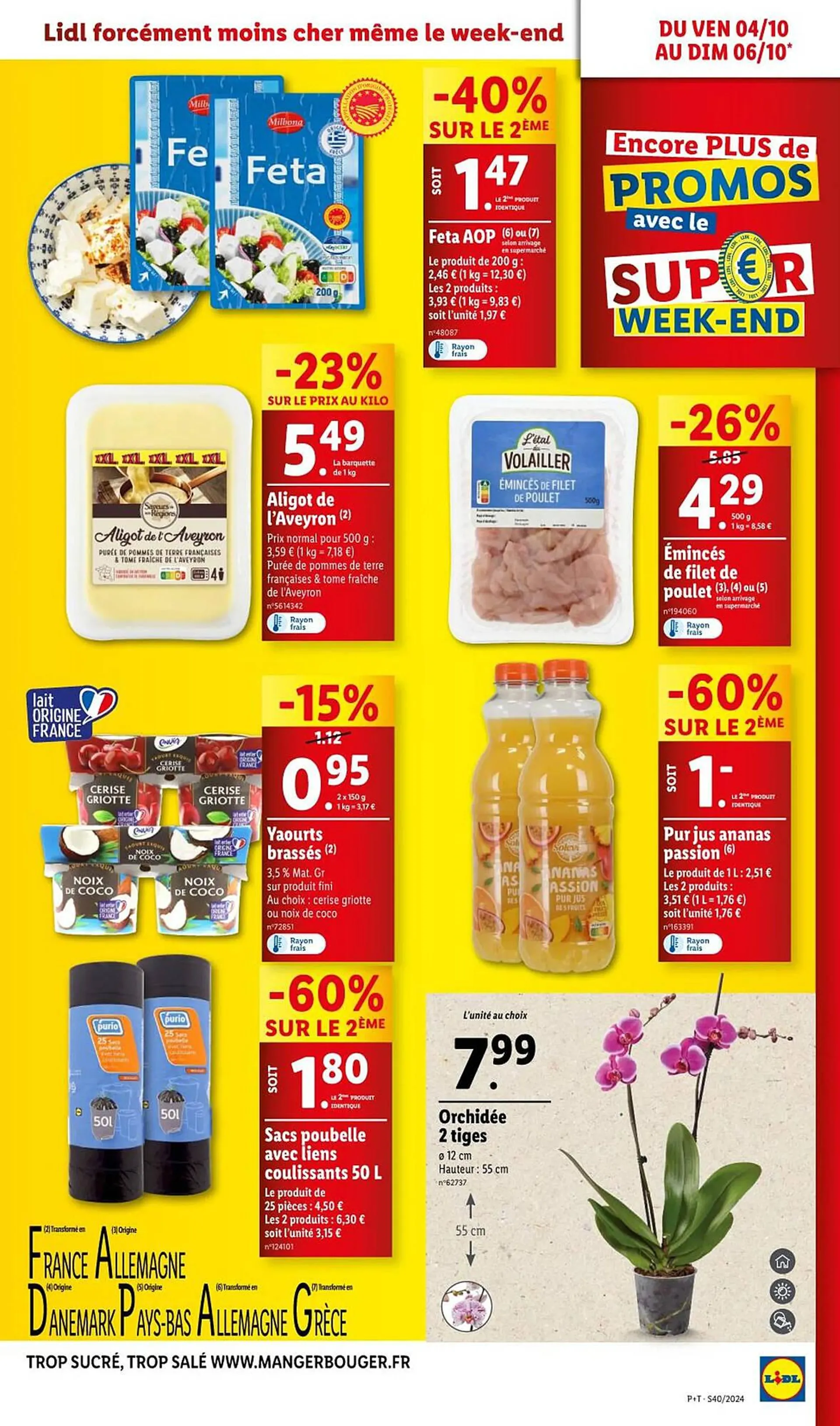 Catalogue Lidl du 4 octobre au 6 octobre 2024 - Catalogue page 4