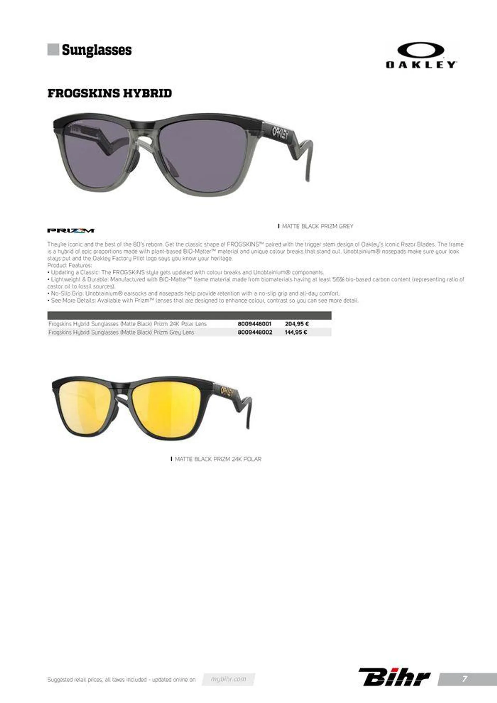 Lunettes de soleil OAKLEY Automne 2024 - 7