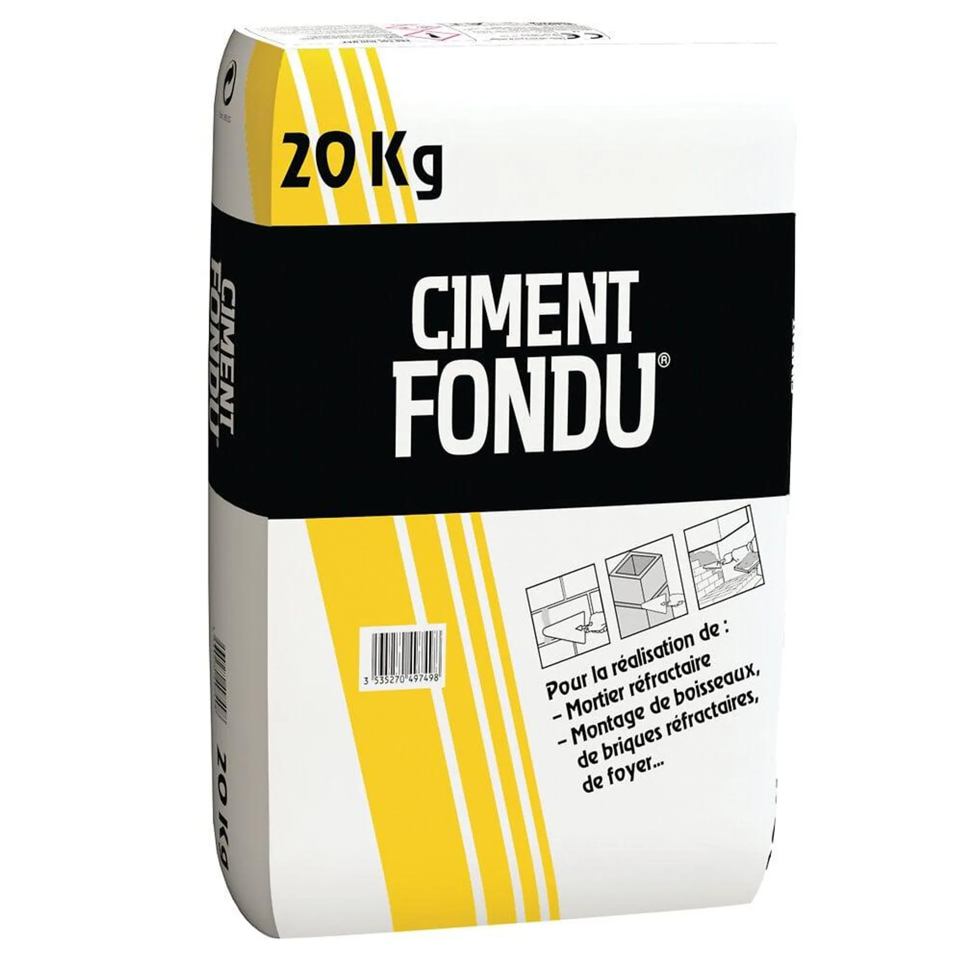 Ciment fondu - 20kg