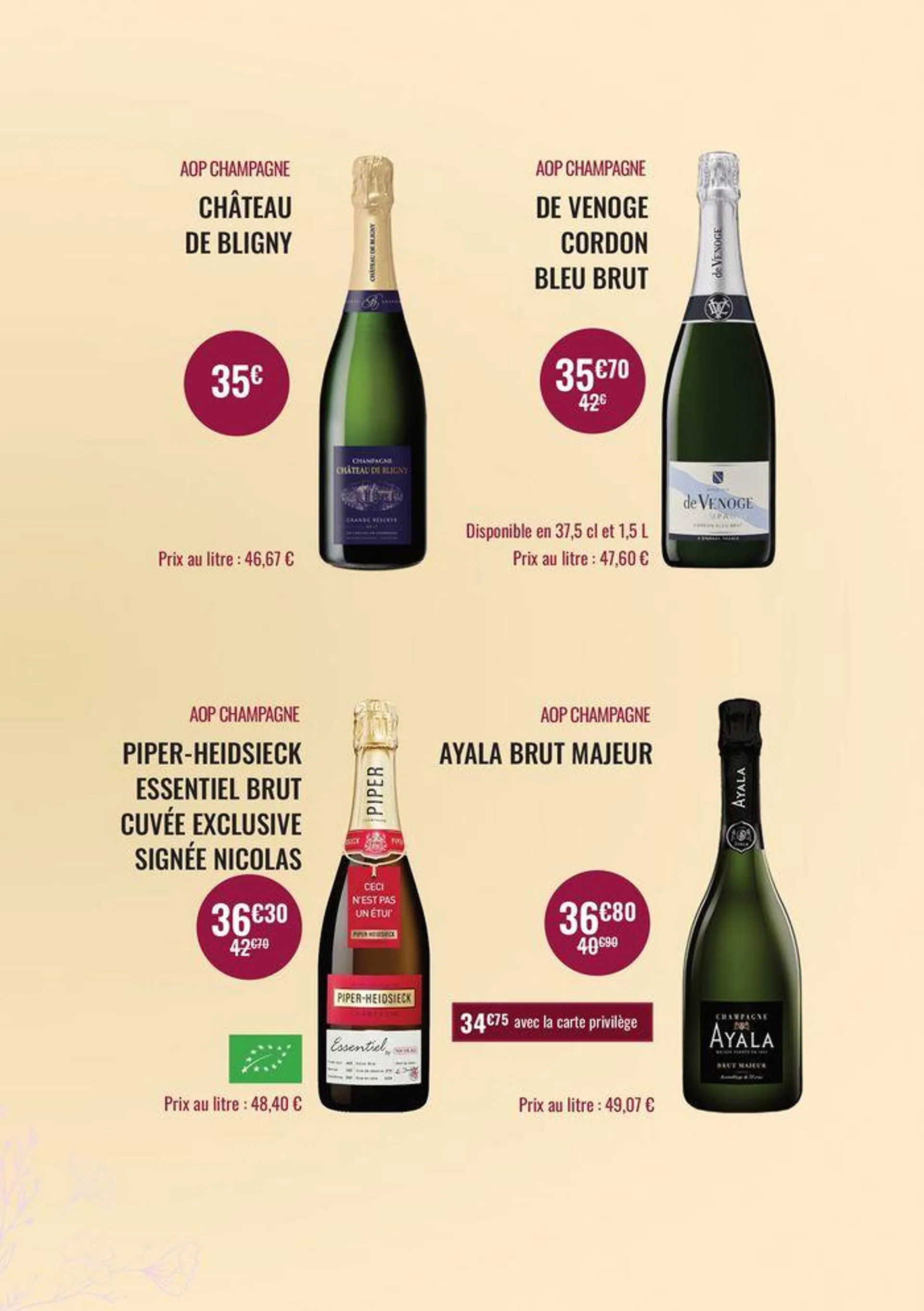 FOIRE AUX CHAMPAGNES CHEZ NICOLAS du 17 mai au 4 juin 2024 - Catalogue page 7